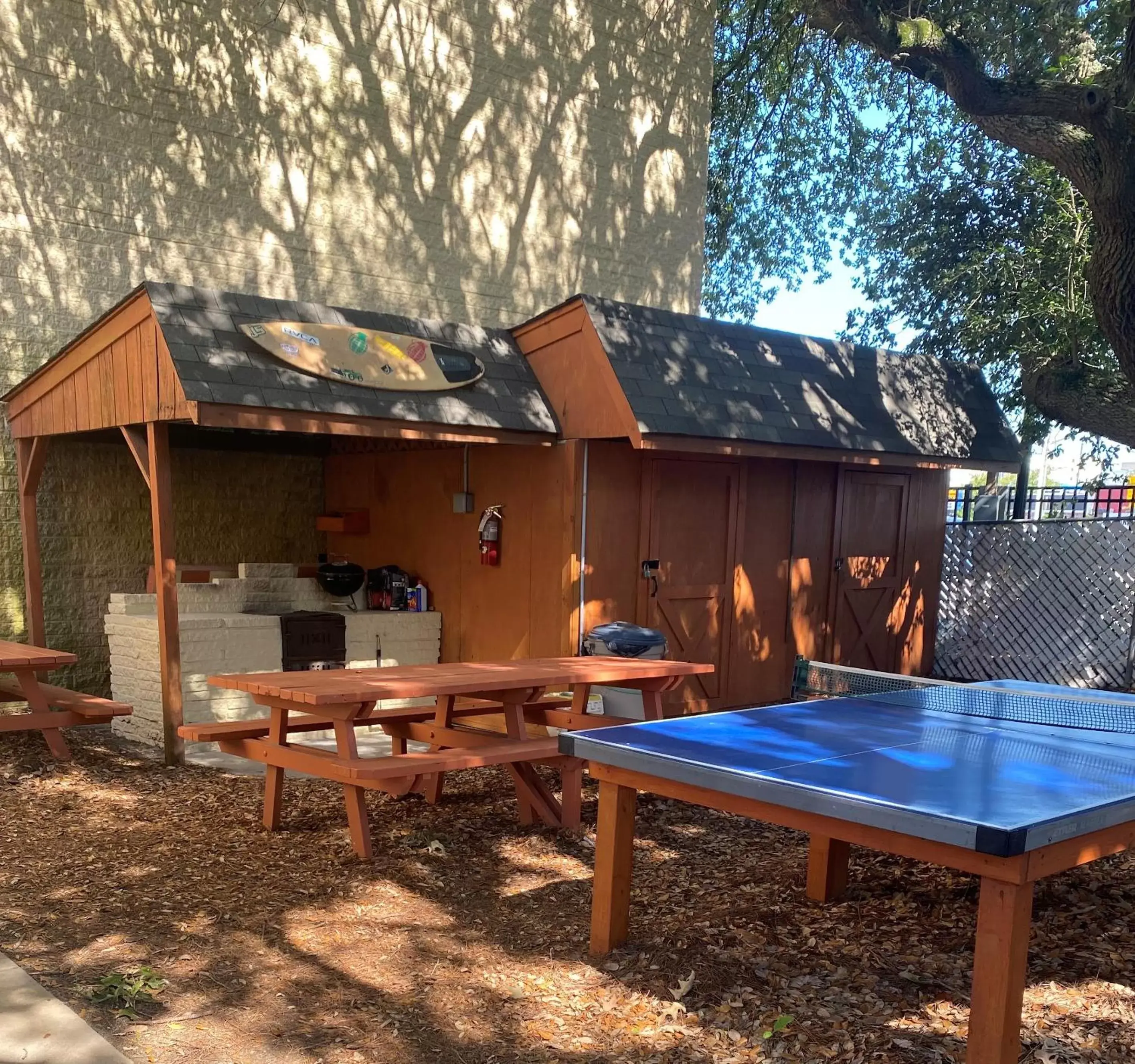 Table Tennis in Ocean Cove Motel