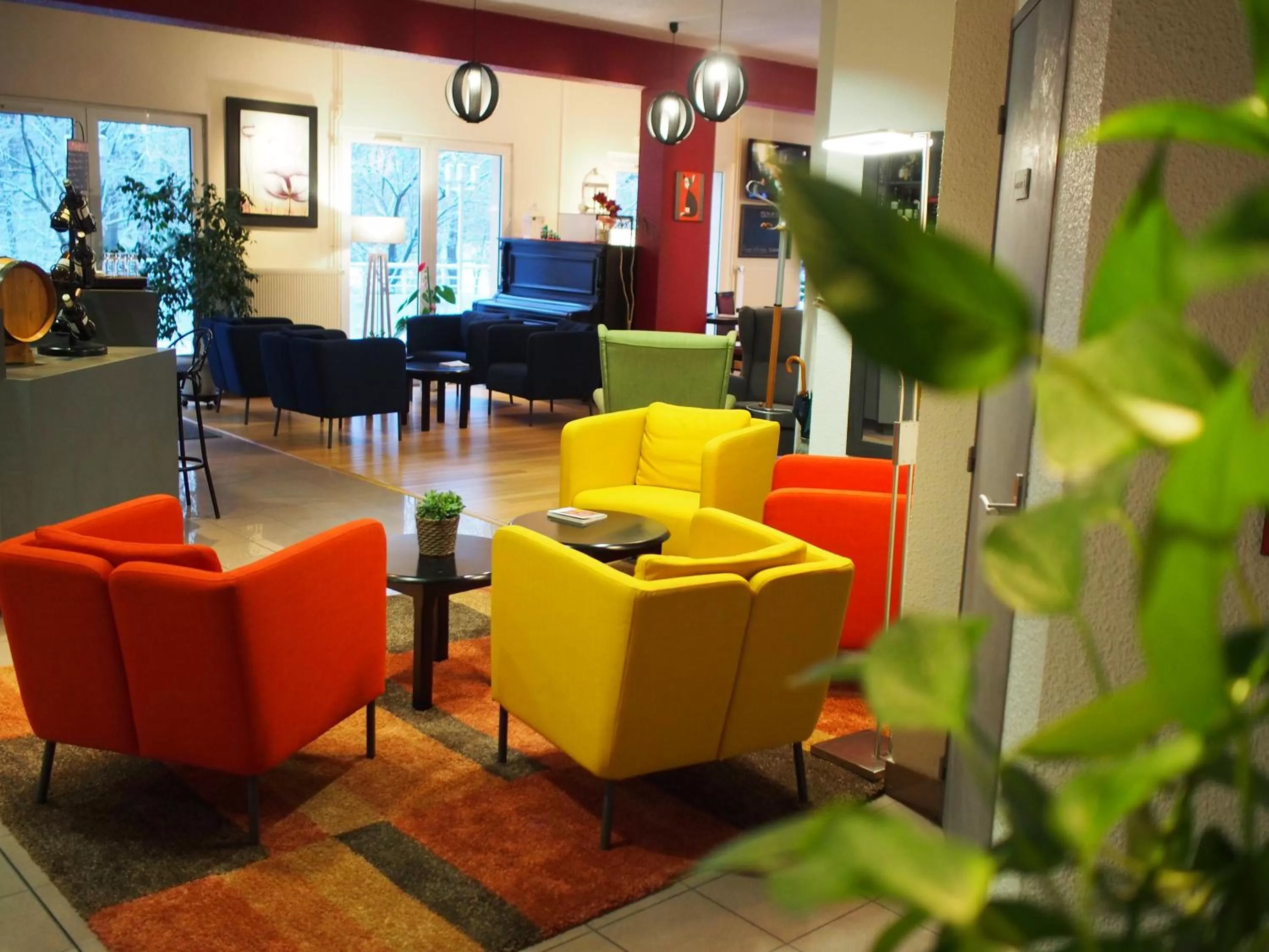 Living room in Hôtel et Restaurant Aster, Saint-Avold Nord