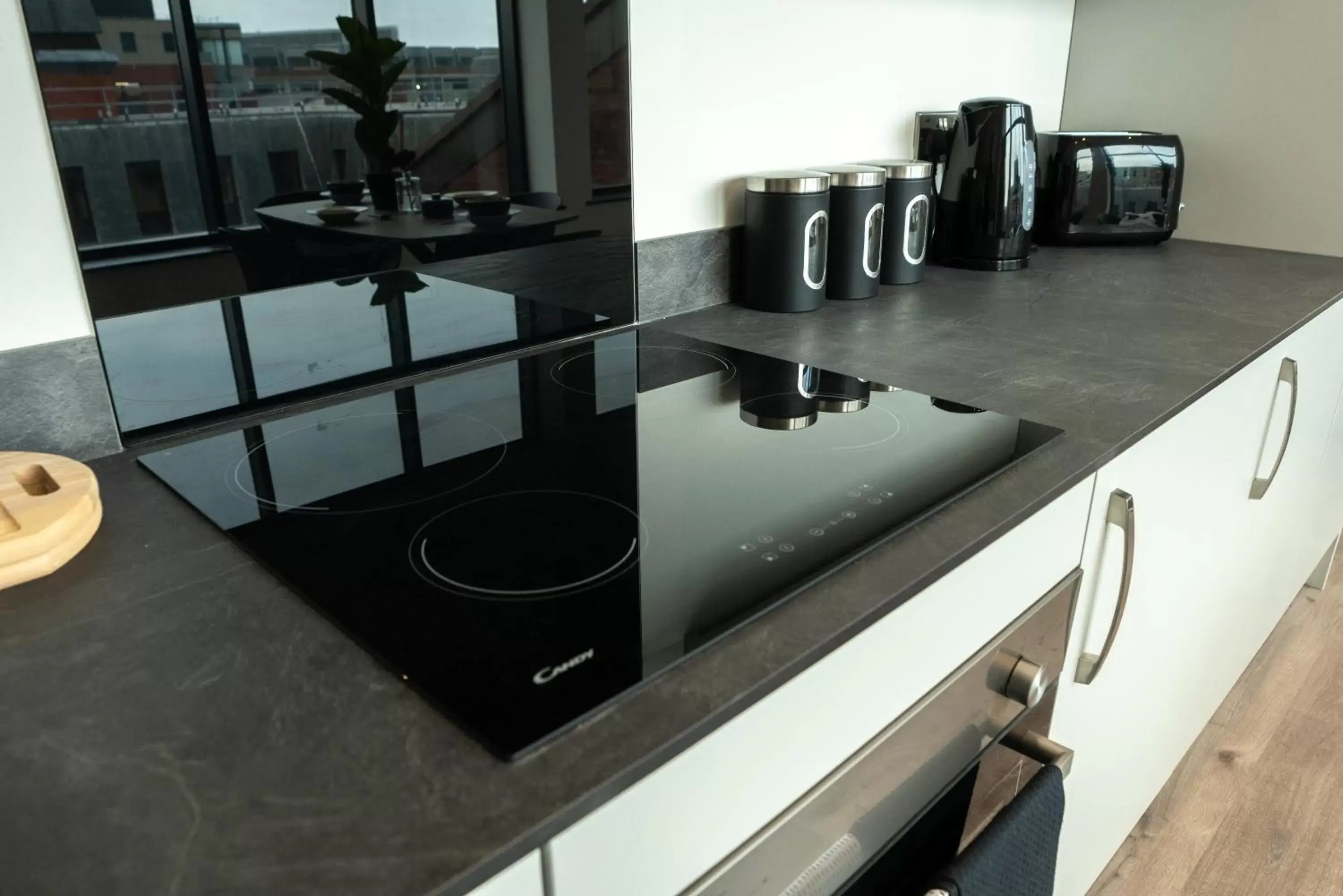 Kitchen or kitchenette, Kitchen/Kitchenette in Dream Apartments Dale Street Liverpool