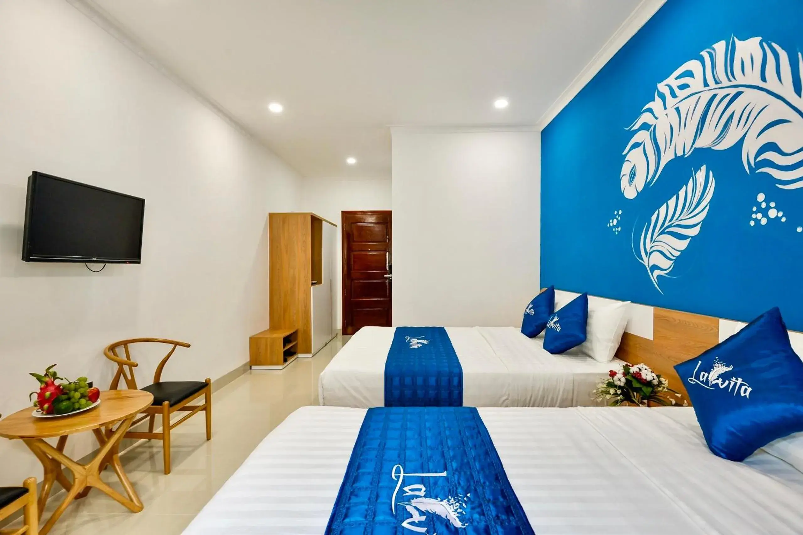 Bed in La Vita Hotel Bed in La Vita Hotel