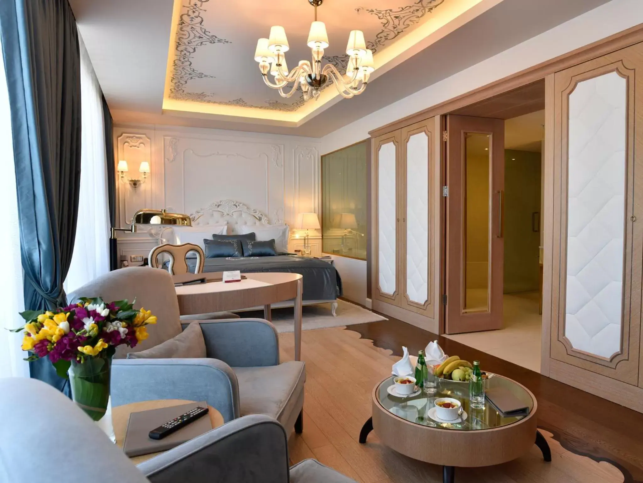 TV and multimedia, Seating Area in CVK Park Bosphorus Hotel Istanbul