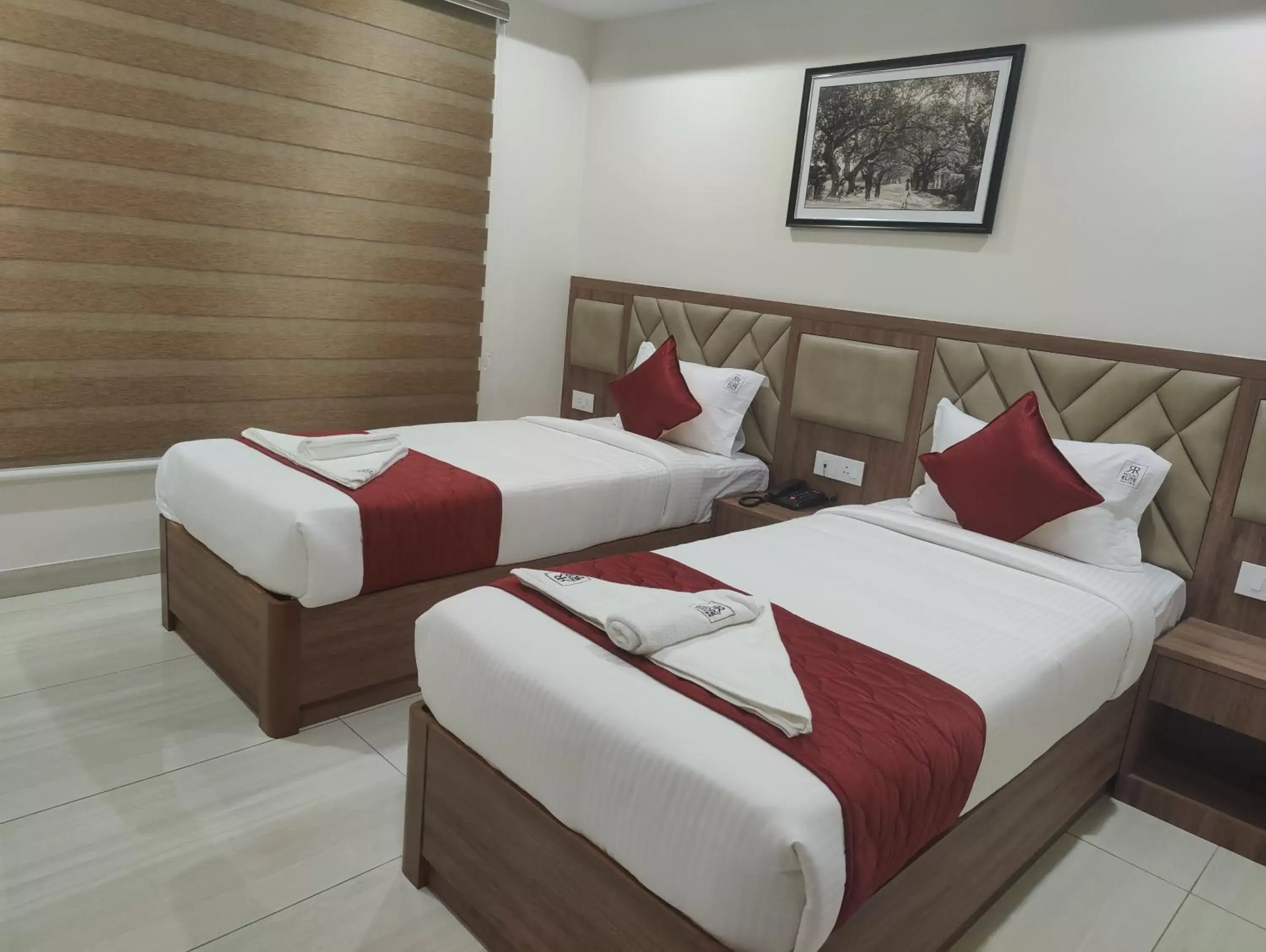 Bed in RR Mount Elite Suites Bed in RR Mount Elite Suites