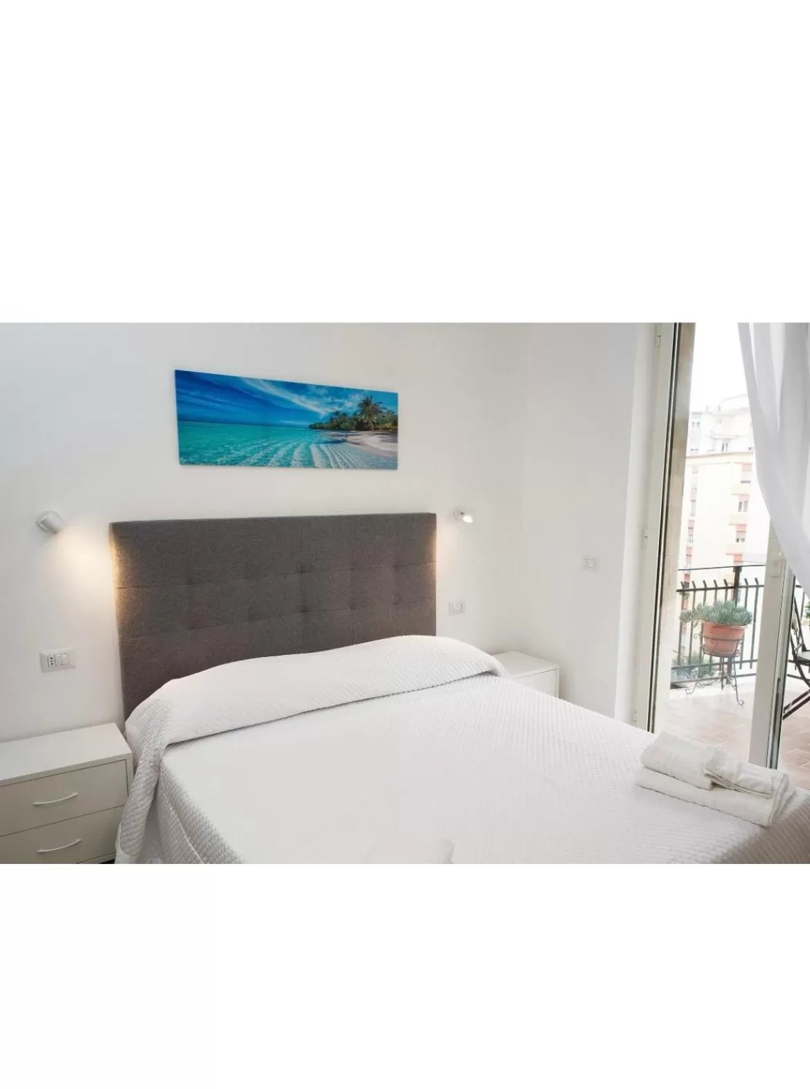 Bed in B&b CasaCapaldo