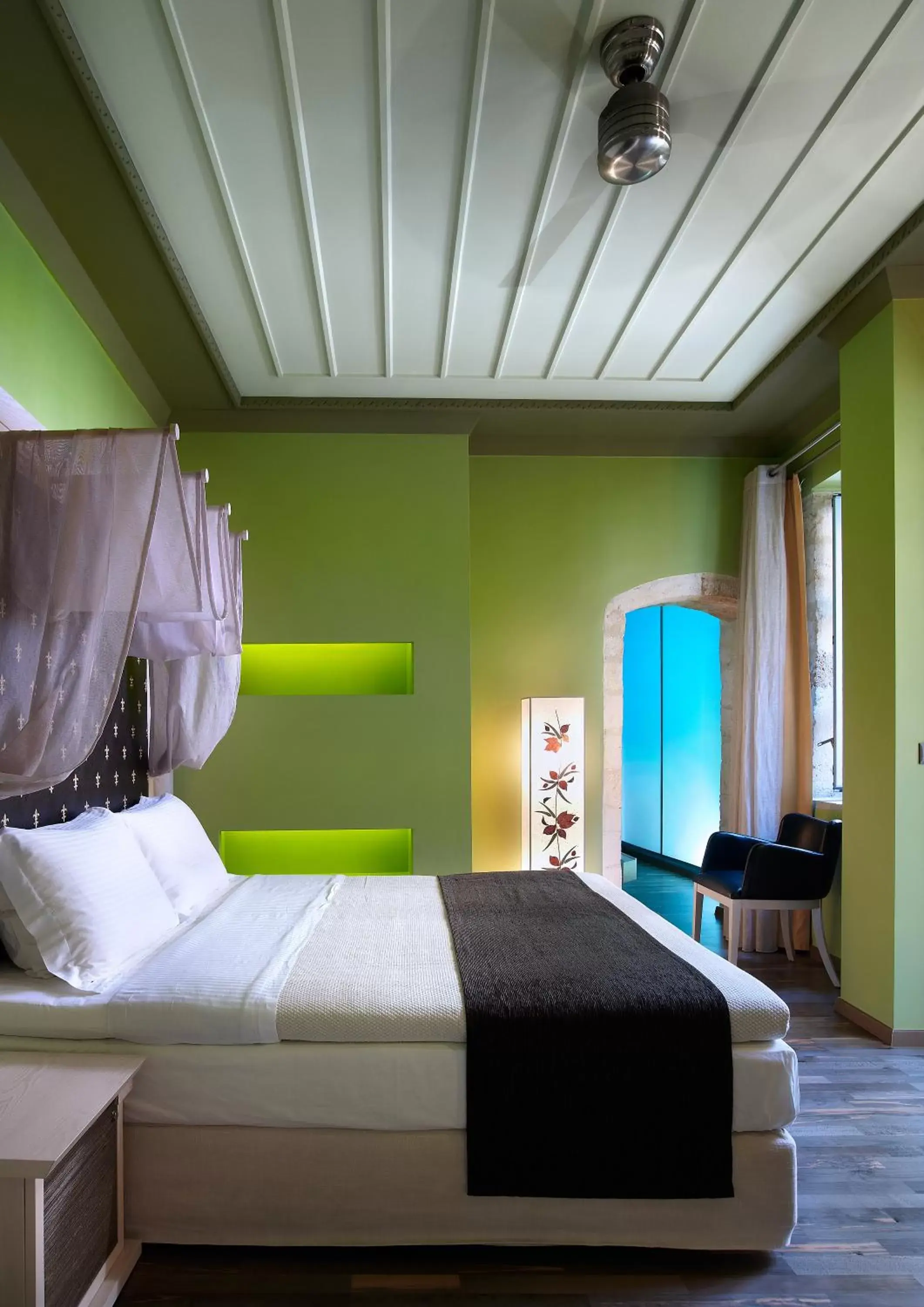 Bed in Elia Fatma Boutique Hotel