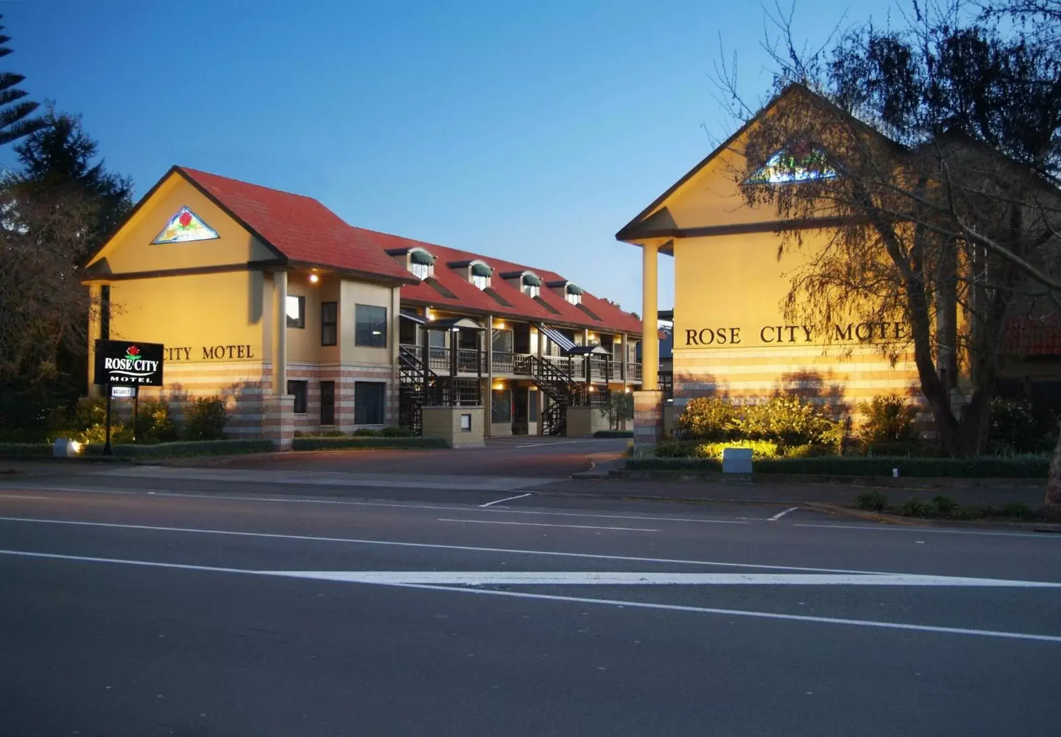 Property Building in Rose City Motel