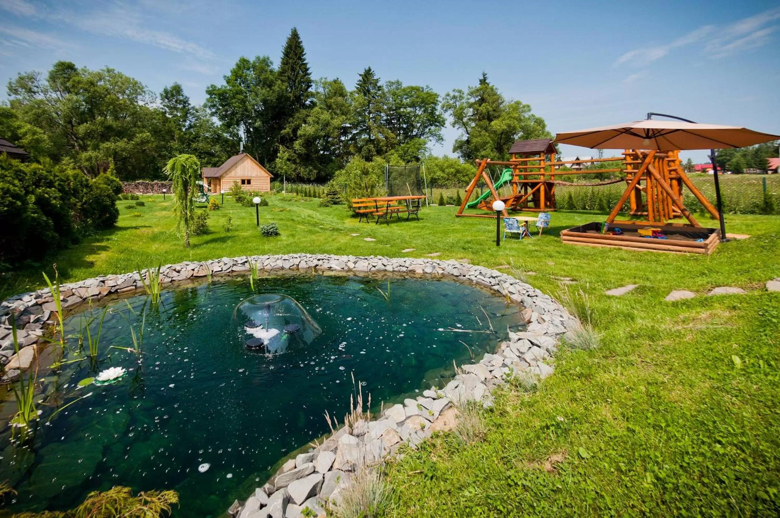 Garden in Wynajem Pokoi ,,Góry Tatry Wypoczynek "Paweł Kuczyński