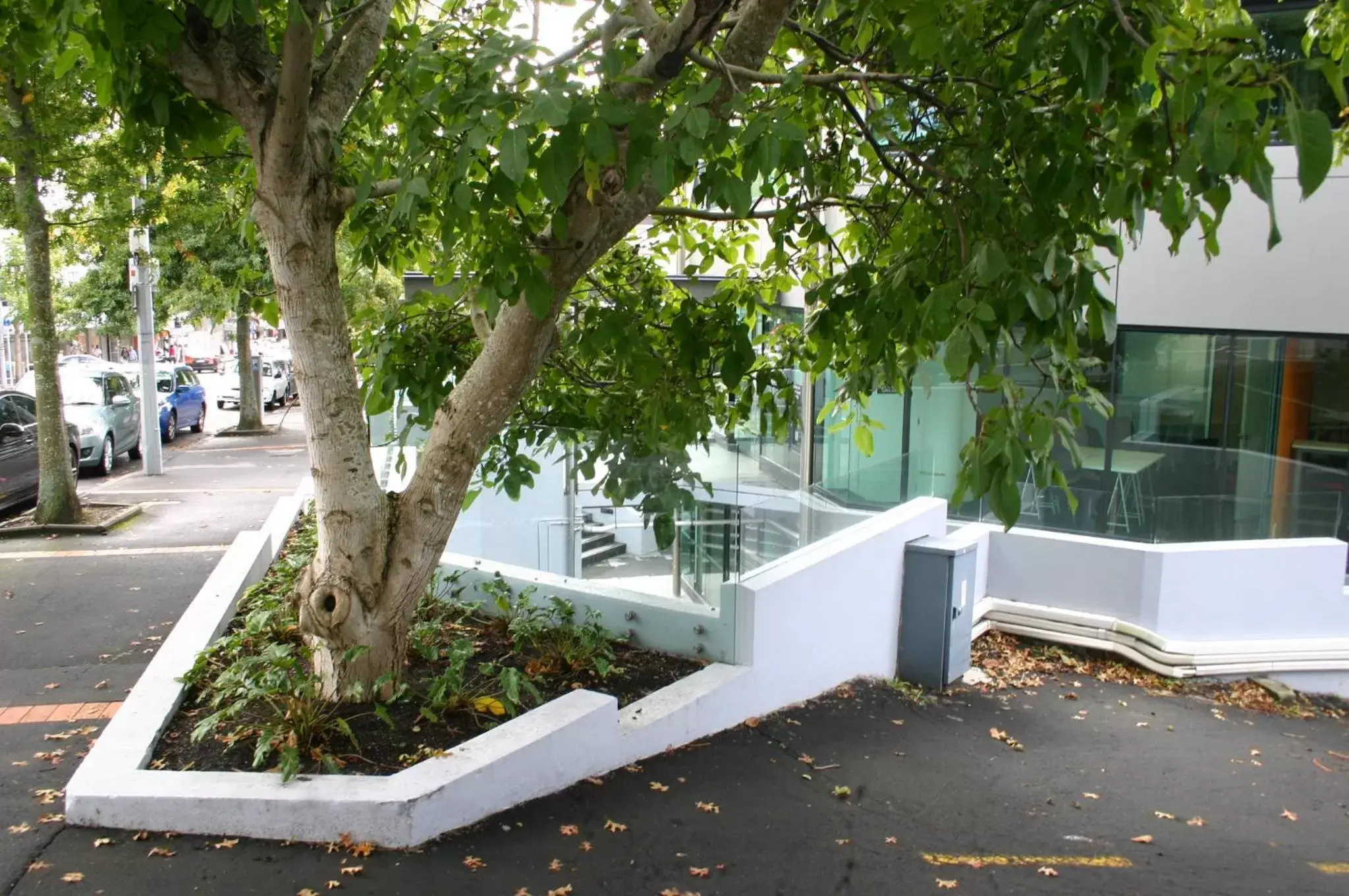 Facade/entrance in Parnell Pines Hotel