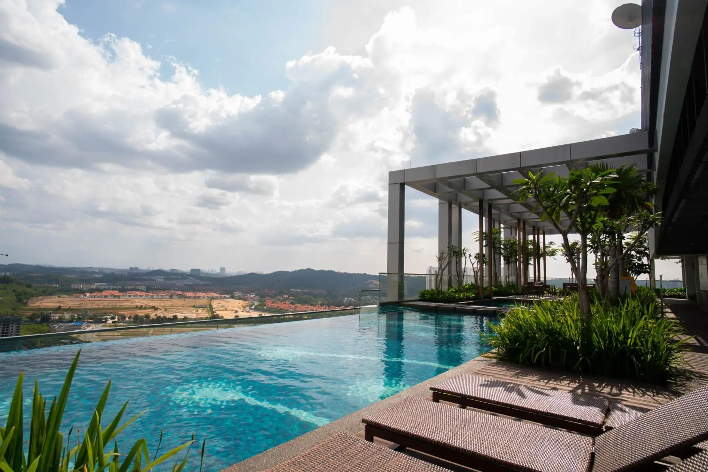 Swimming Pool in Aurora Pavilion Bukit Jalil by Ody Suites