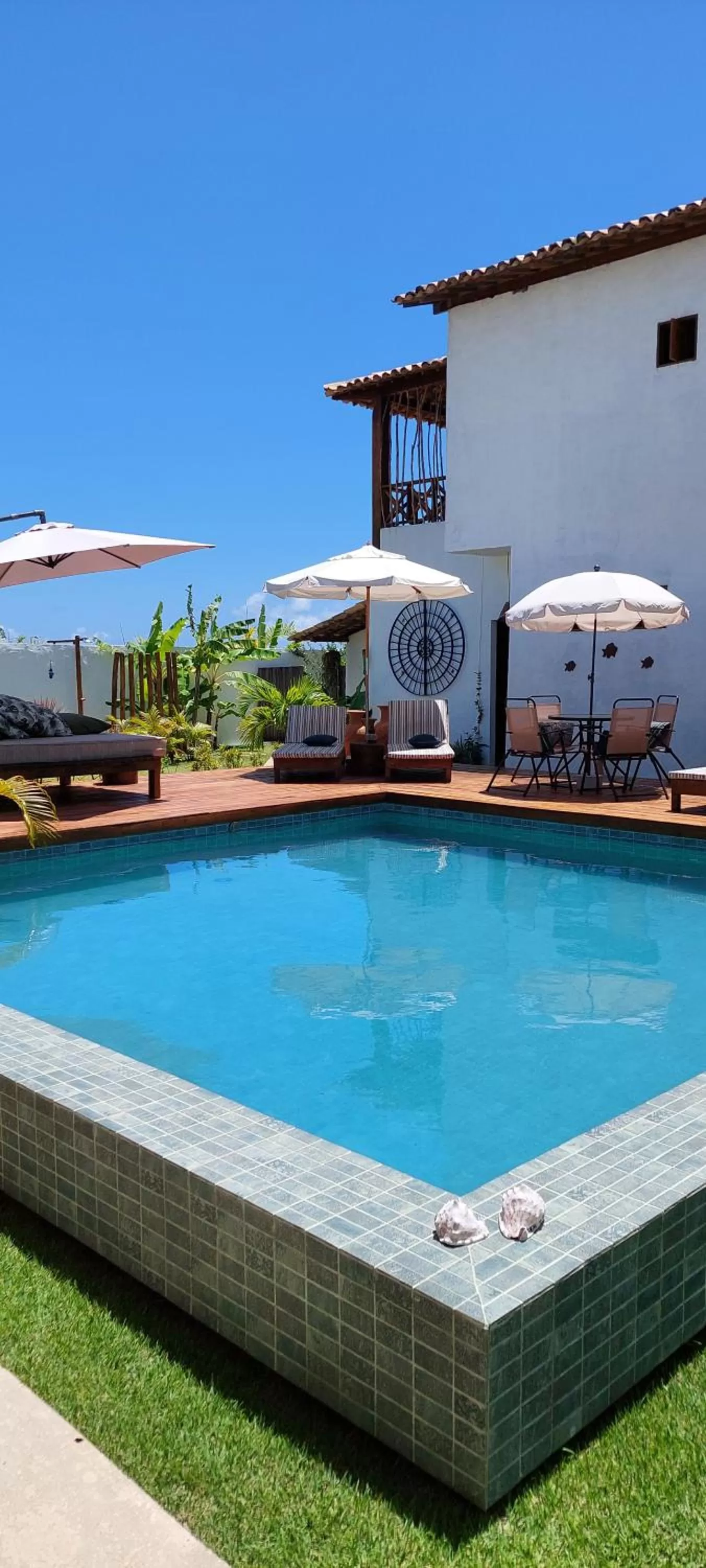 Garden view in Arataba Hotel Boutique e Bistrô - 150 mts do mar