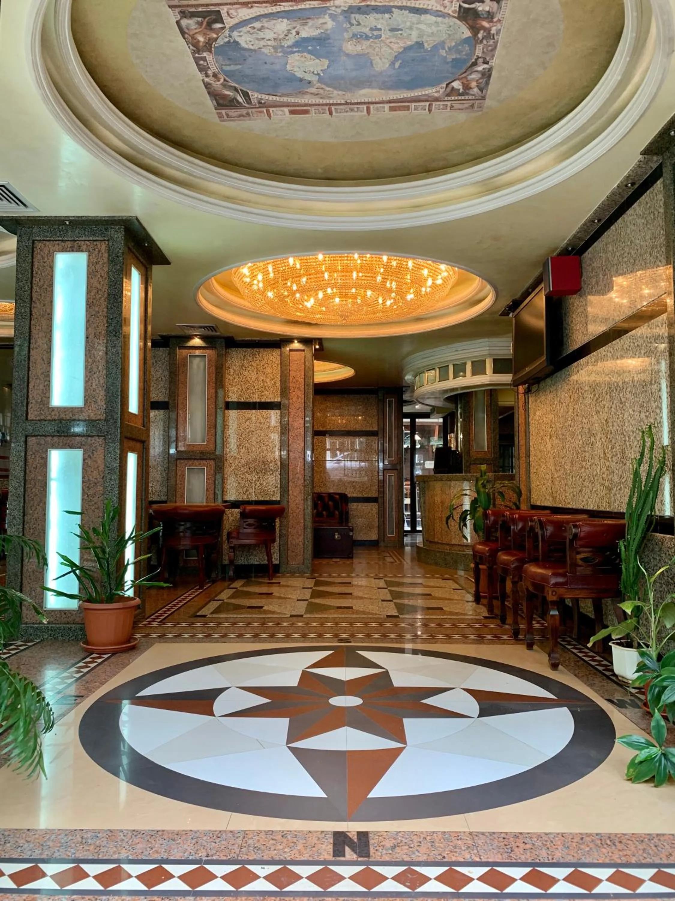 Lobby or reception in California Hotel