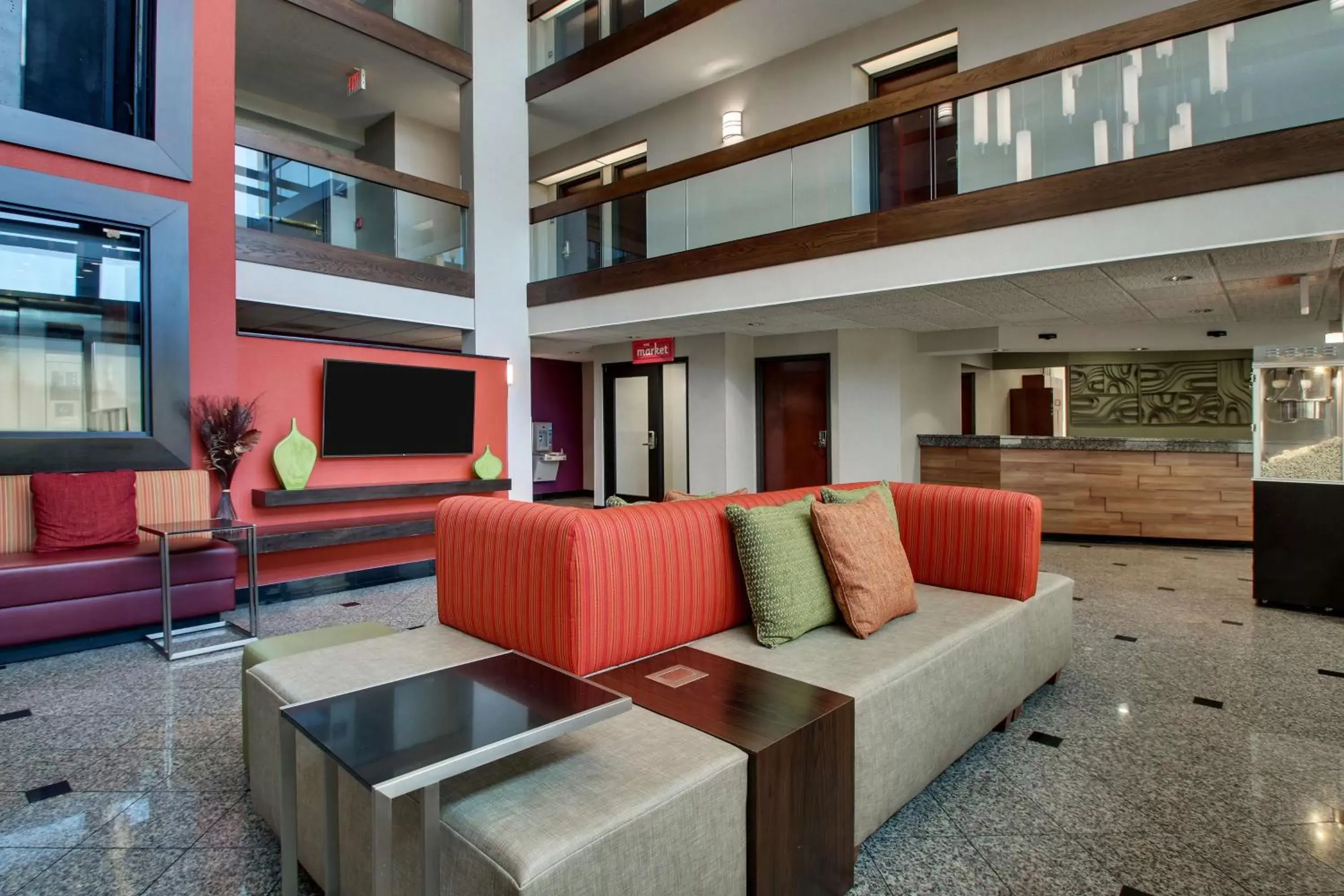 Lobby or reception, Lobby/Reception in Drury Inn & Suites Evansville East