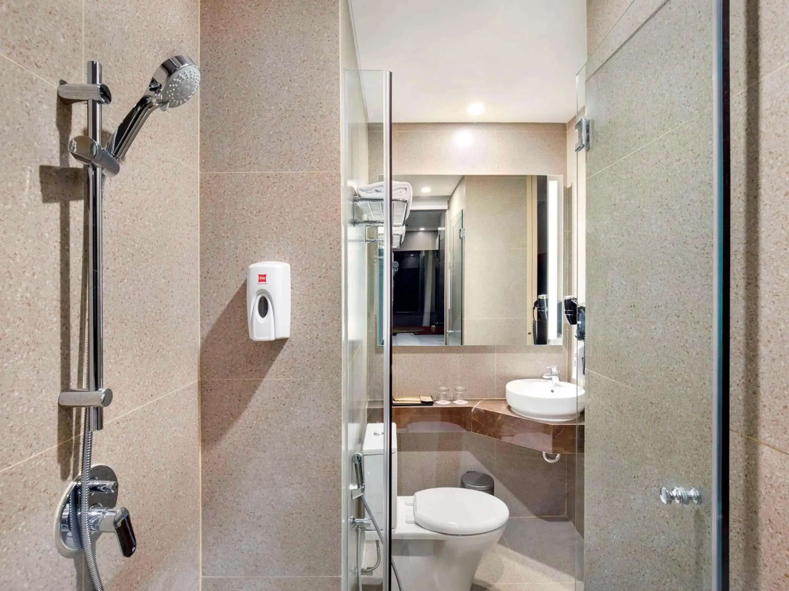 Bathroom in ibis Palembang Sanggar Bathroom in ibis Palembang Sanggar