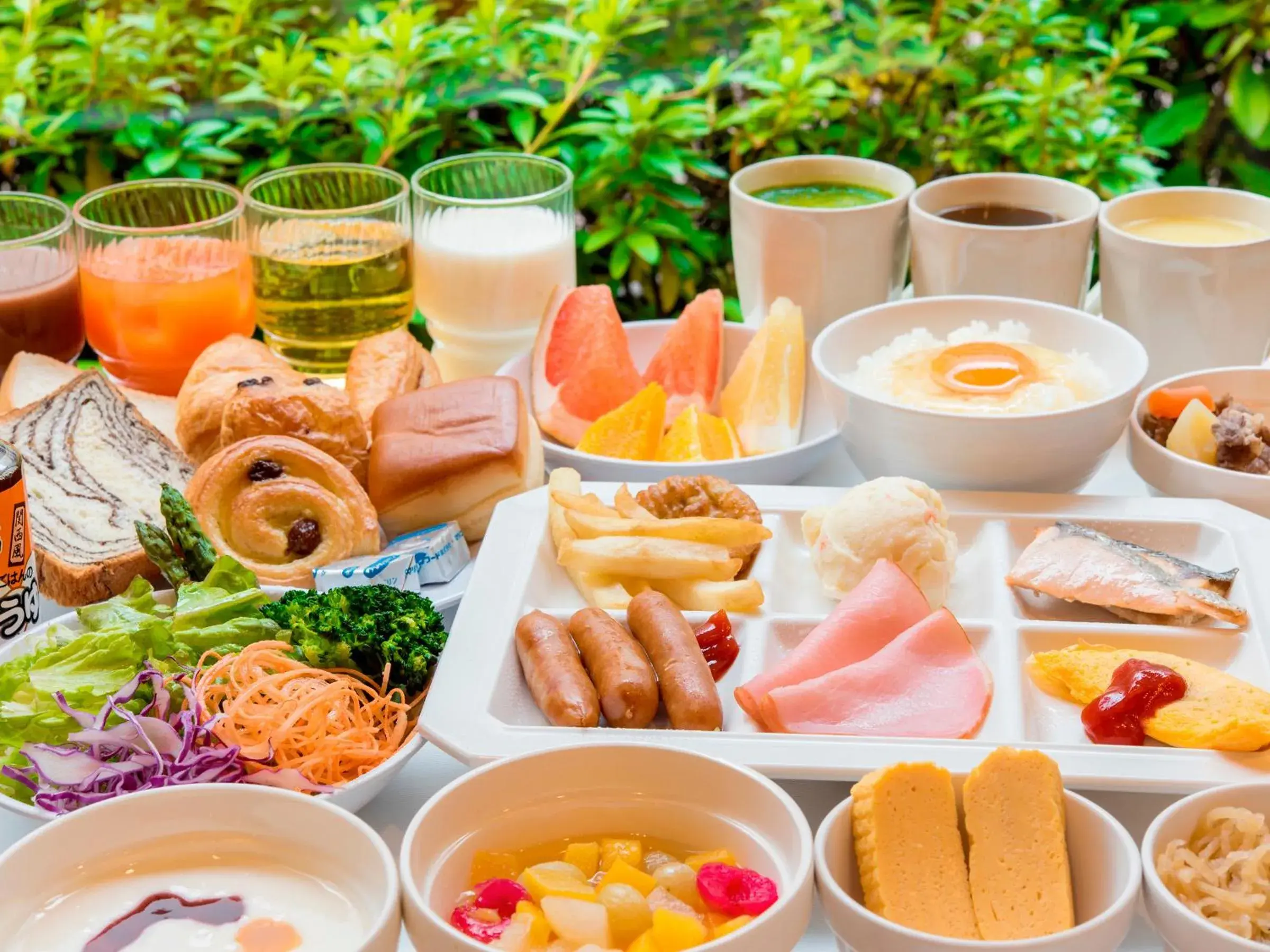 Food close-up, Breakfast in Kobe Sannomiya Union Hotel
