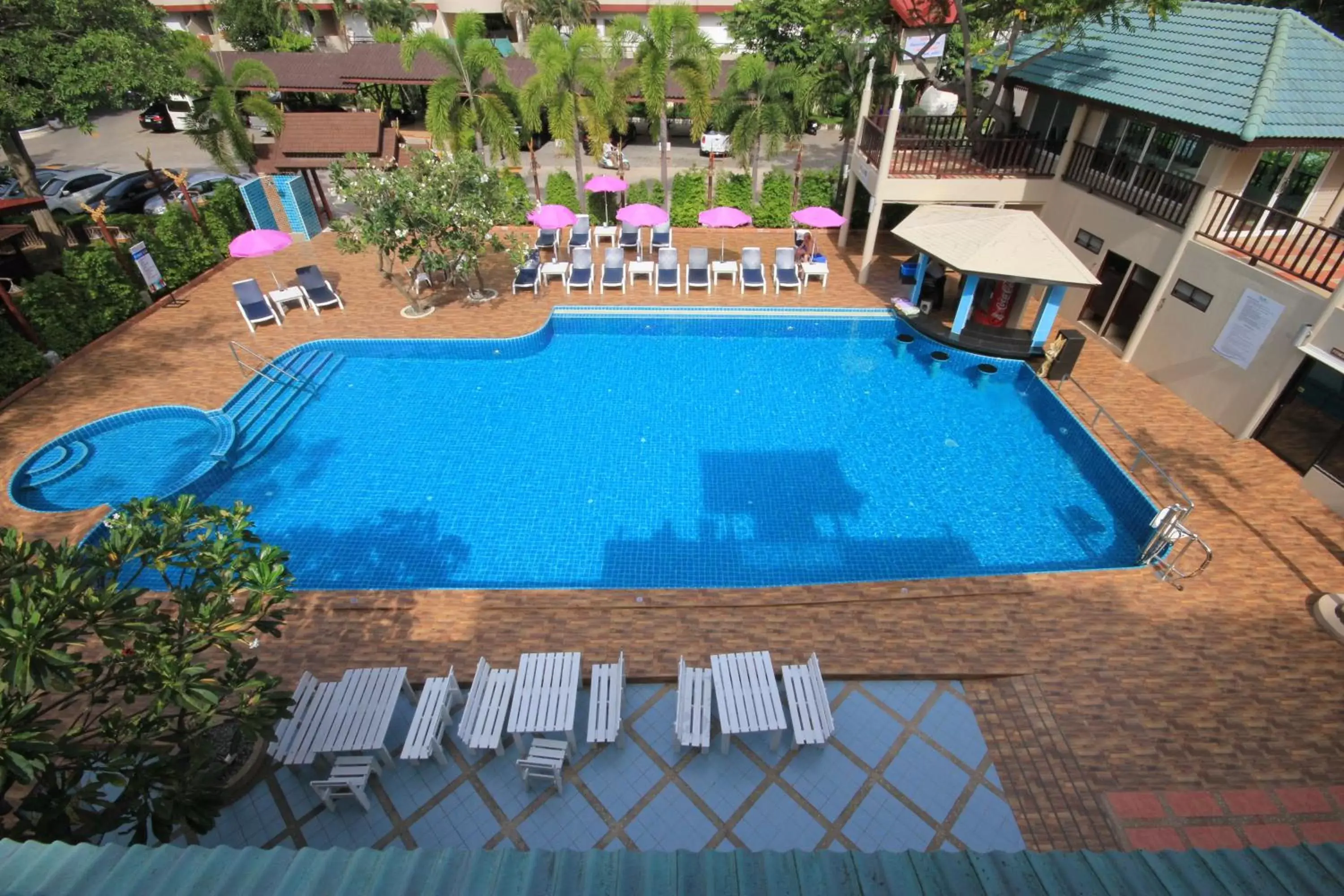 Swimming pool in Diana Garden Resort - SHA Extra Plus Swimming pool in Diana Garden Resort - SHA Extra Plus