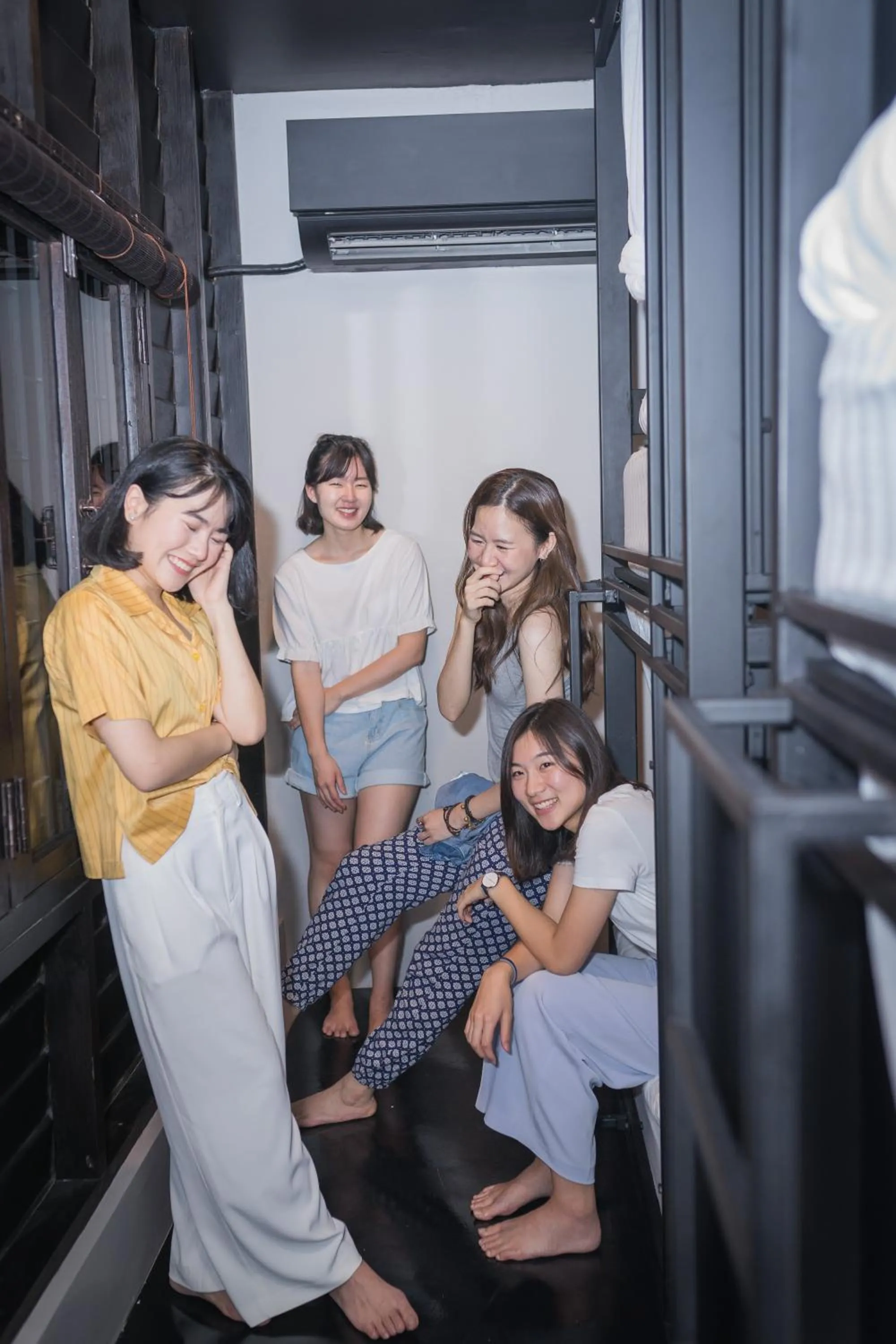 People in Kloem Hostel