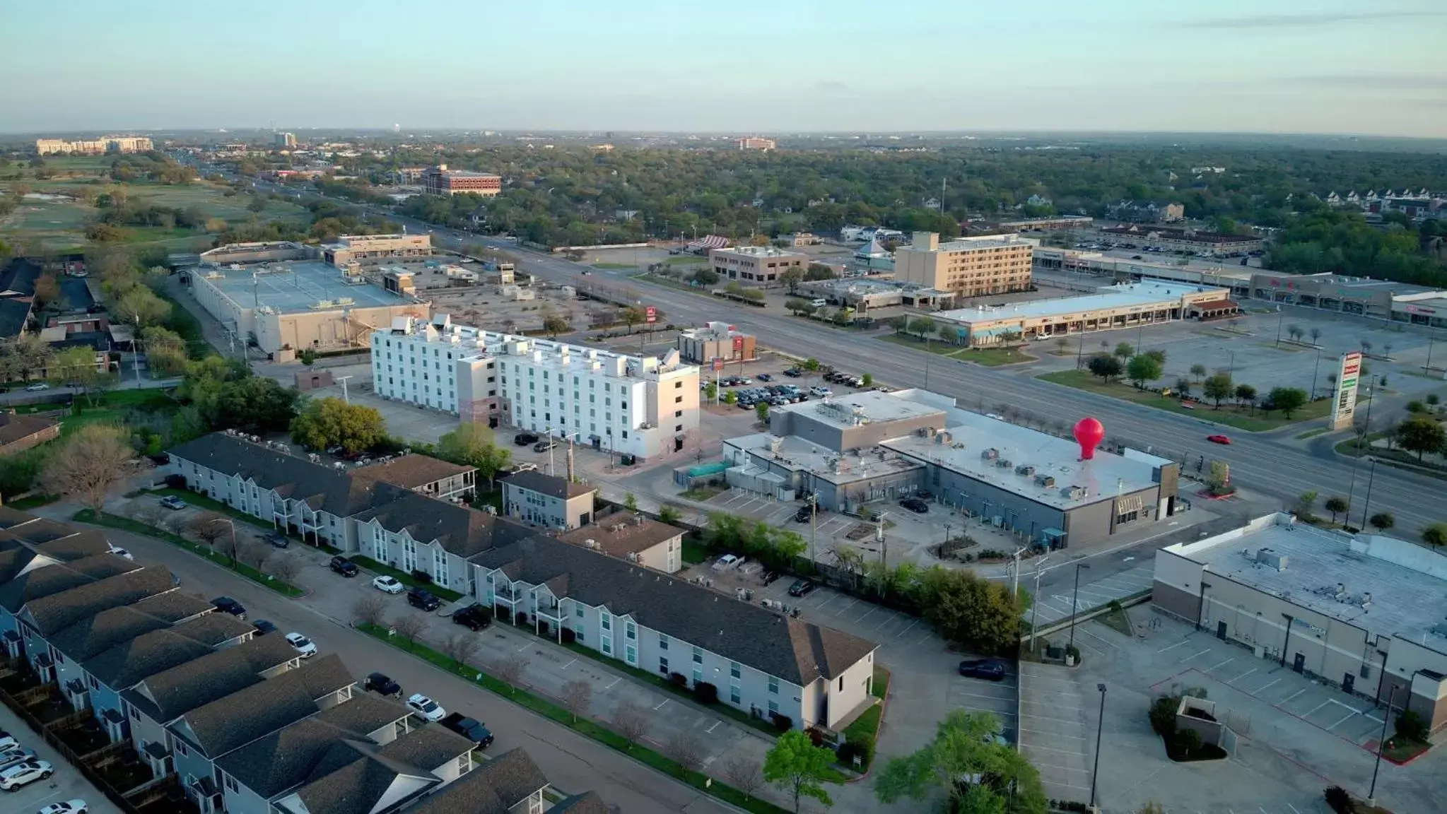 Property building, Bird's-eye View in Aggieland Boutique Hotel