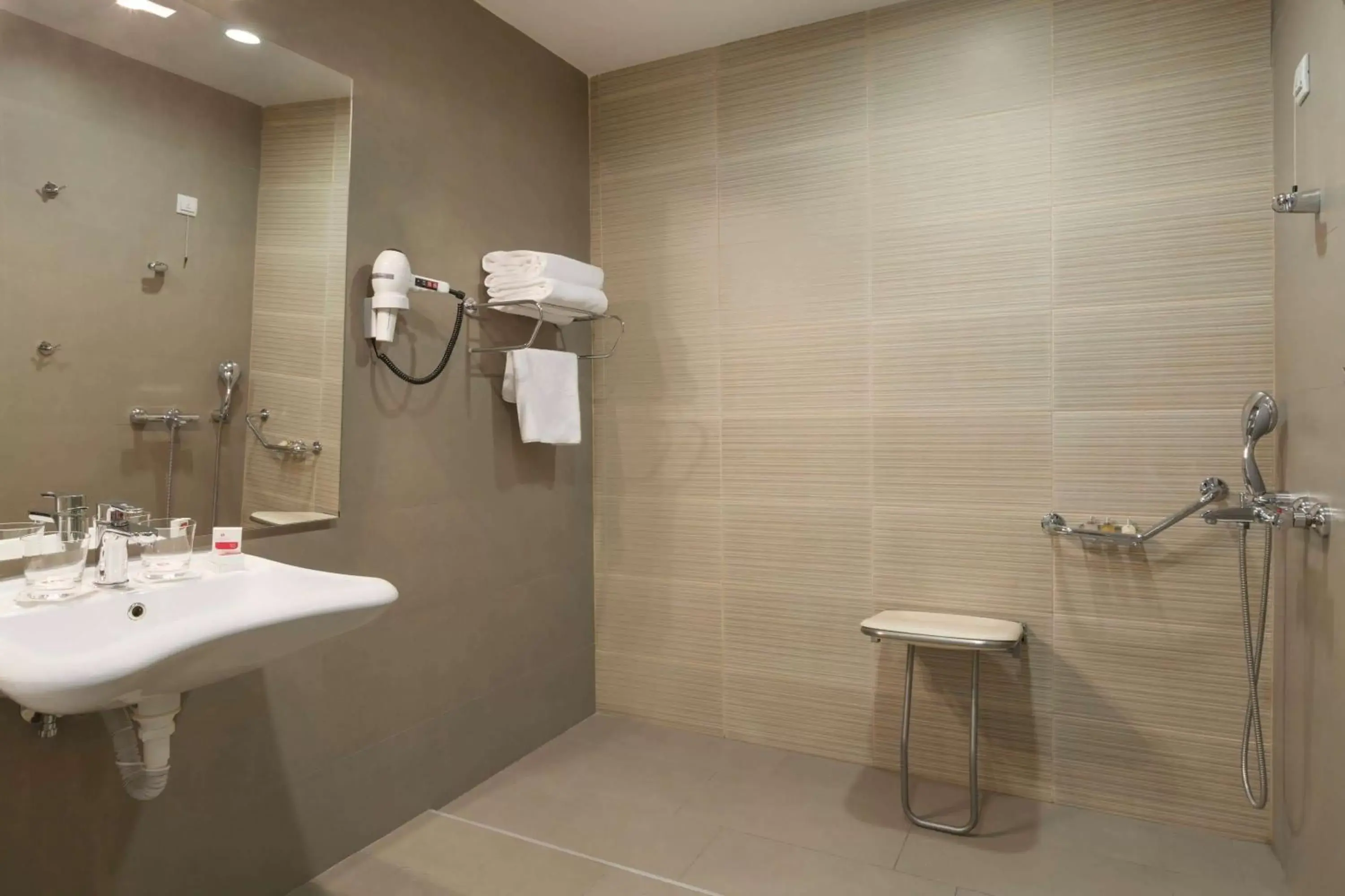 Bathroom in Ramada by Wyndham Podgorica