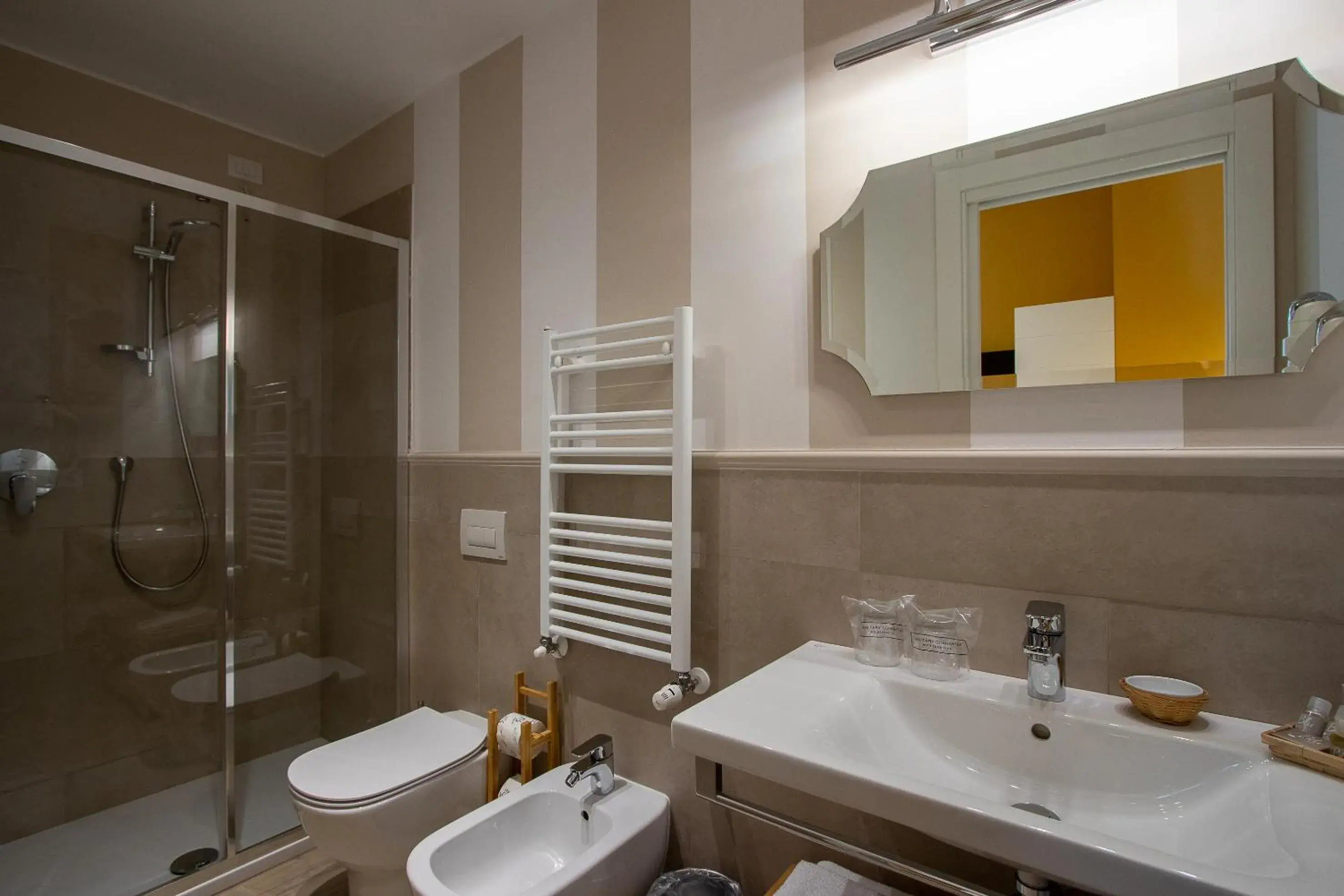 Bathroom in Blu Hotel