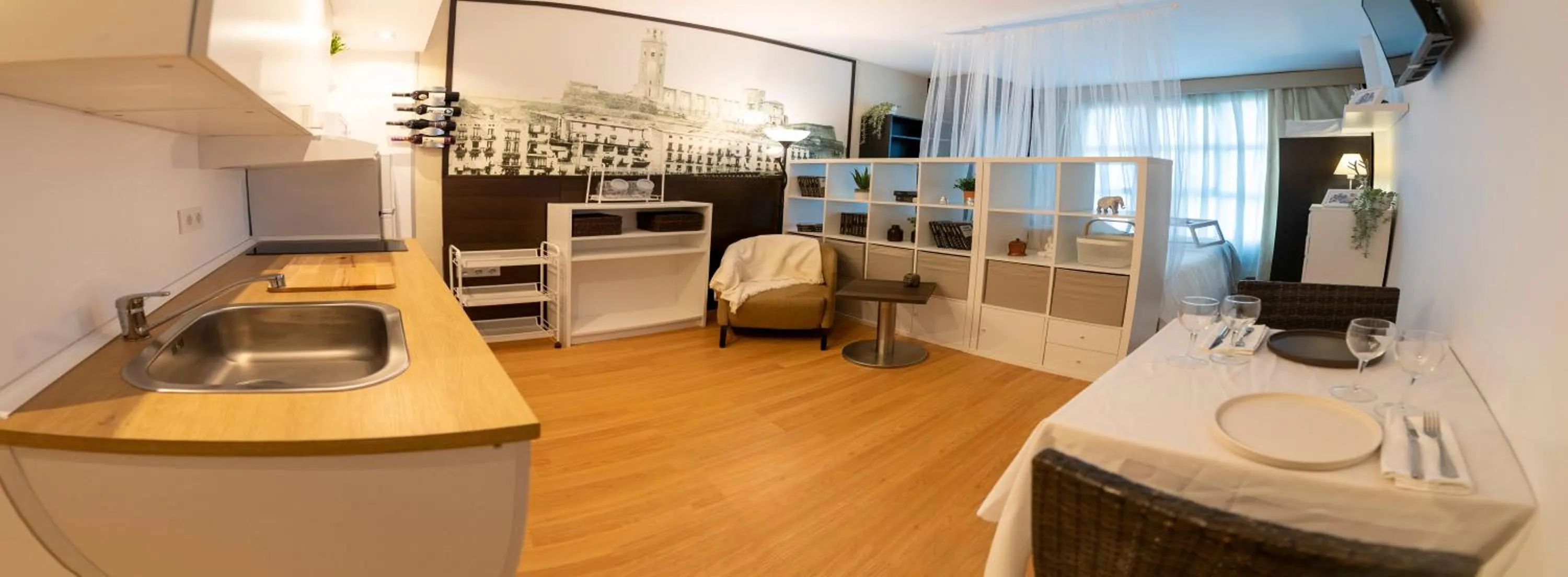 Kitchen or kitchenette in Nastasi Hotel & Spa