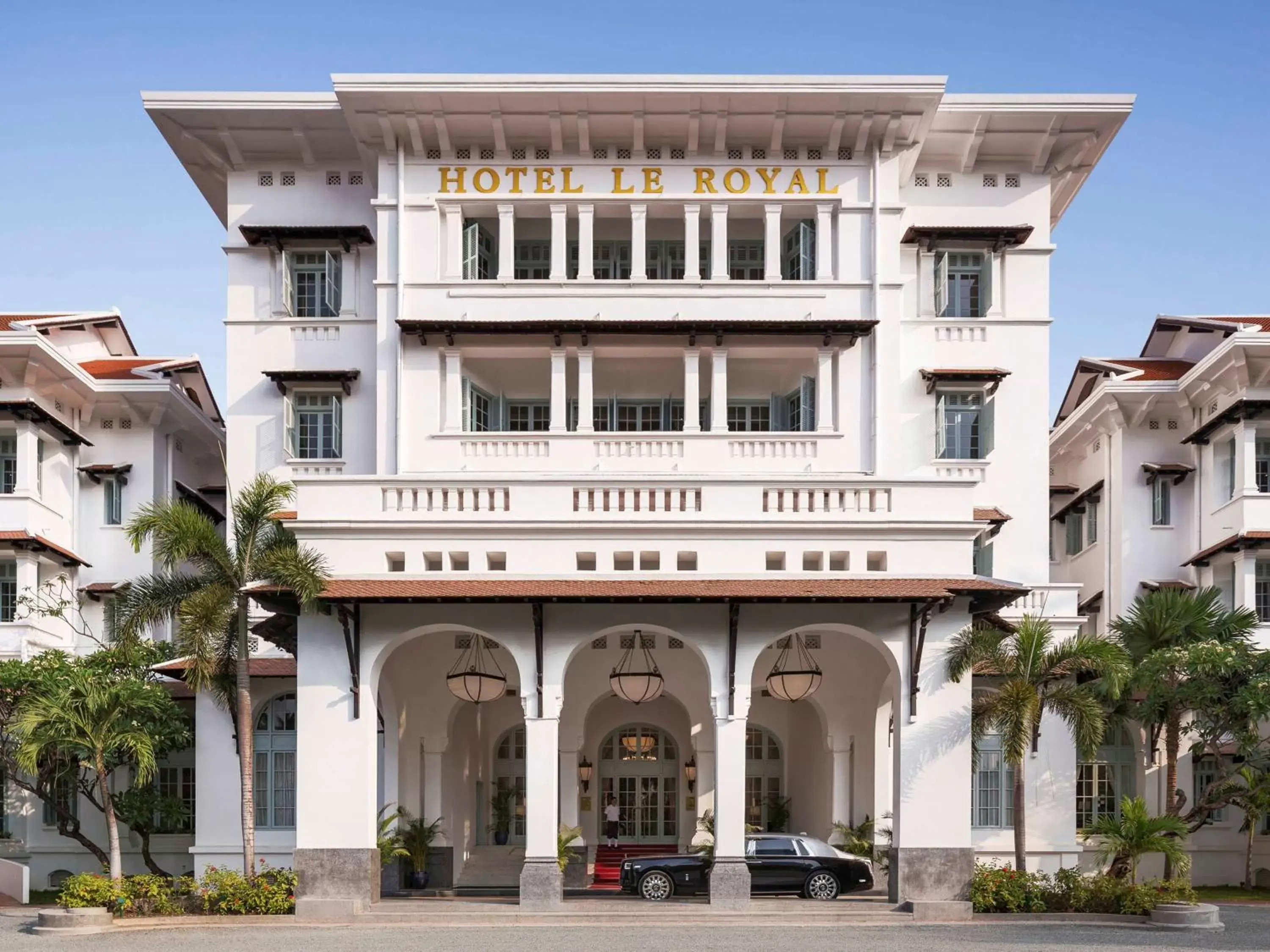 Property building in Raffles Hotel Le Royal