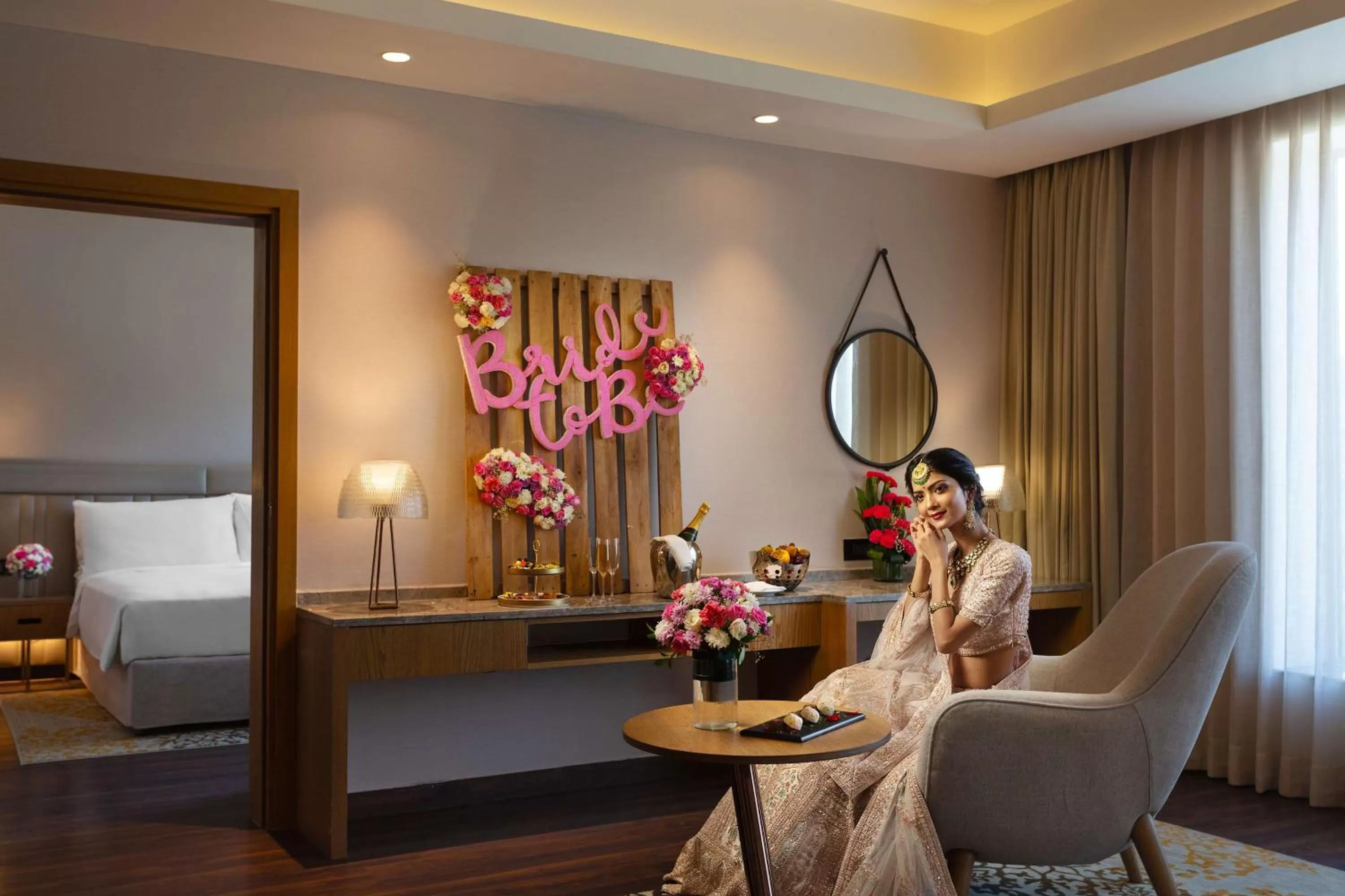 Living room in DoubleTree By Hilton Jaipur Amer