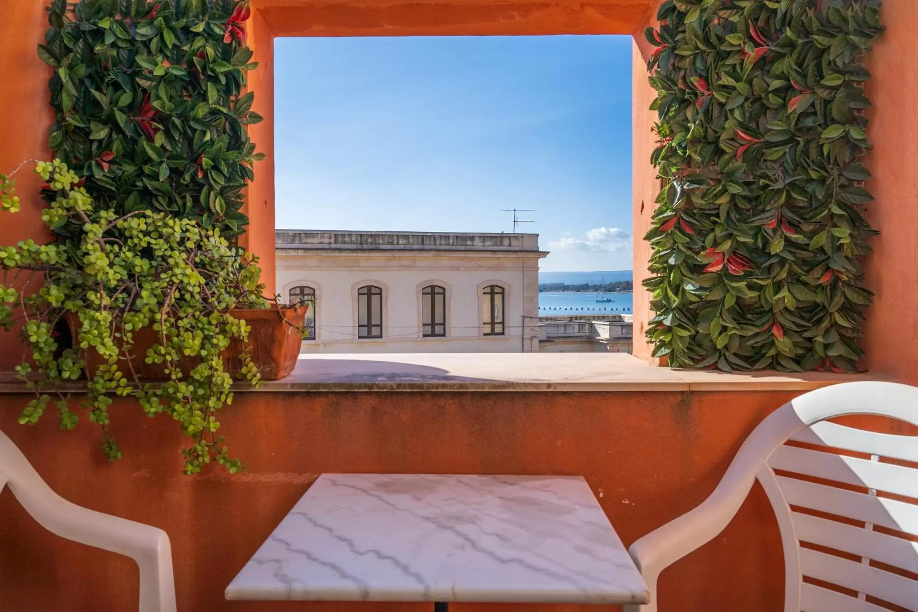 Balcony/Terrace in Hotel Mediterraneo