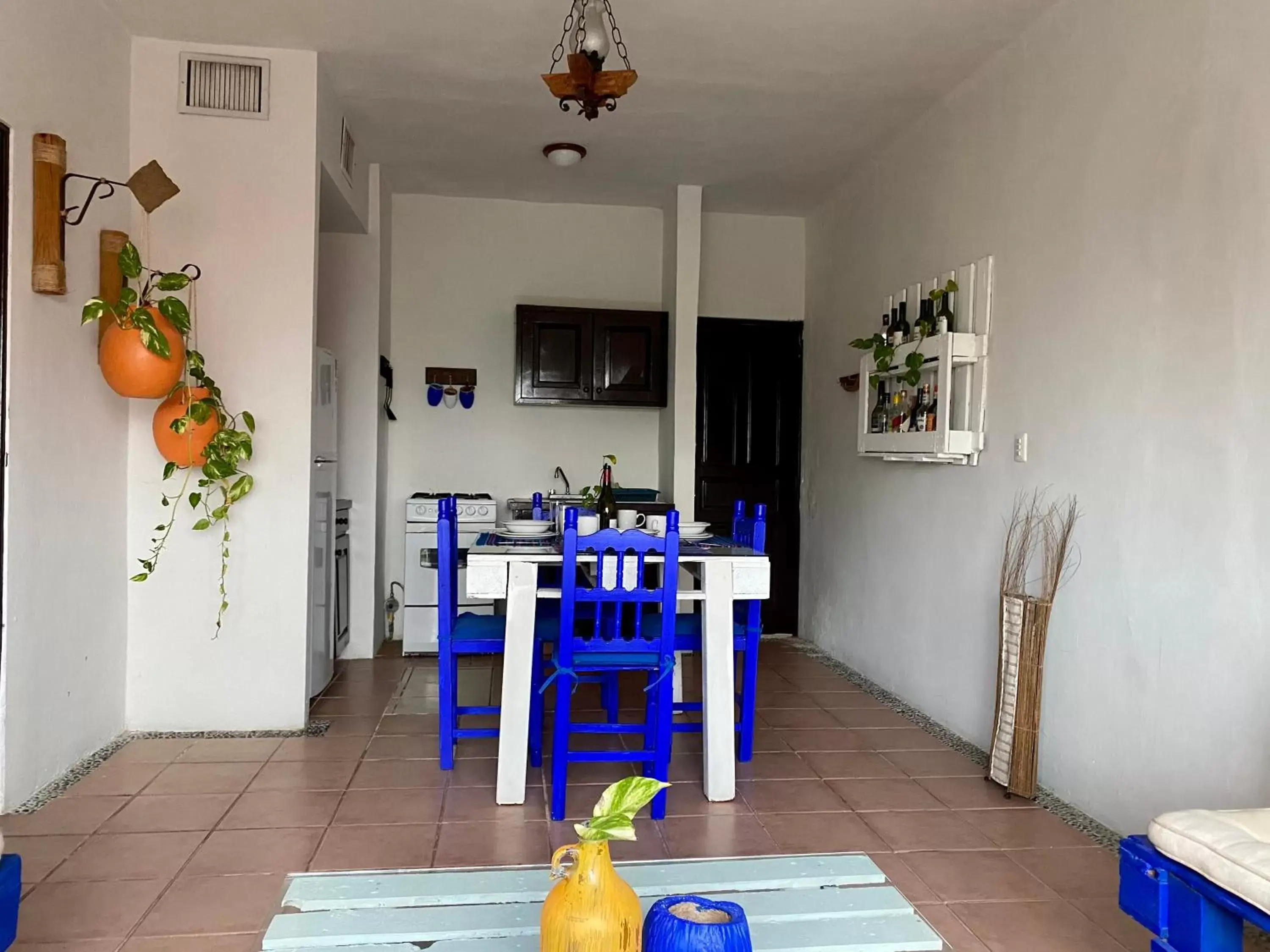 Dining area in Casa Caribe Cancun
