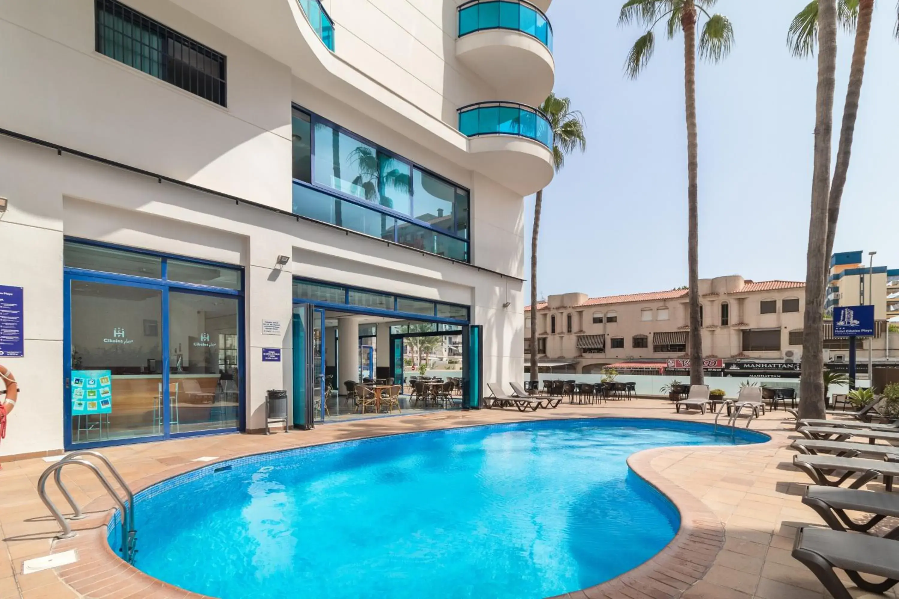 Pool view, Swimming Pool in Hotel Cibeles Playa