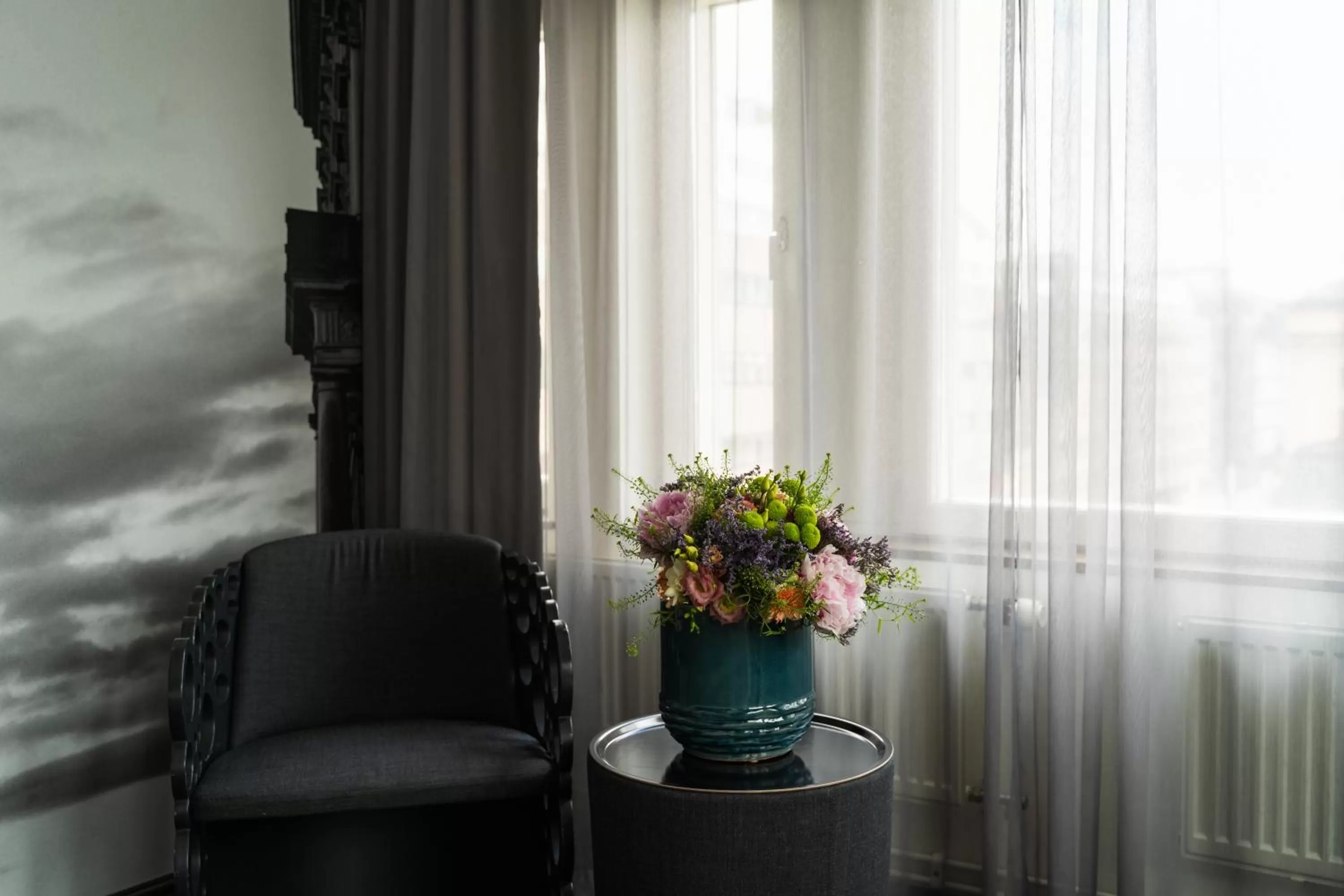 Living room in Hotel C Stockholm