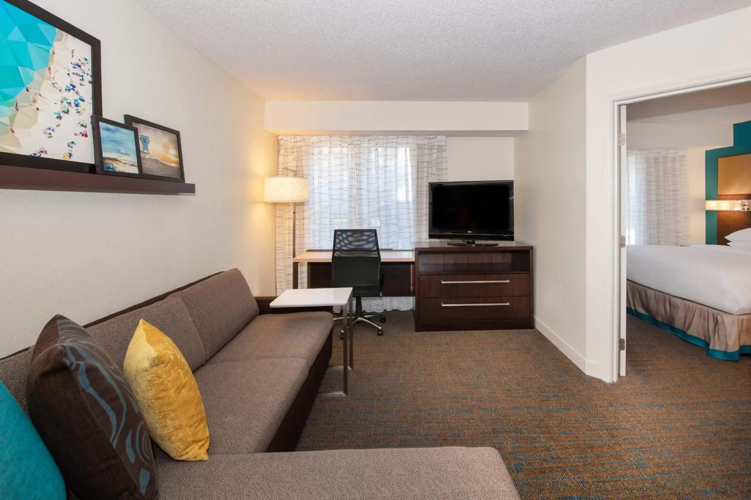 Living room, Seating Area in Residence Inn by Marriott Jacksonville Butler Boulevard