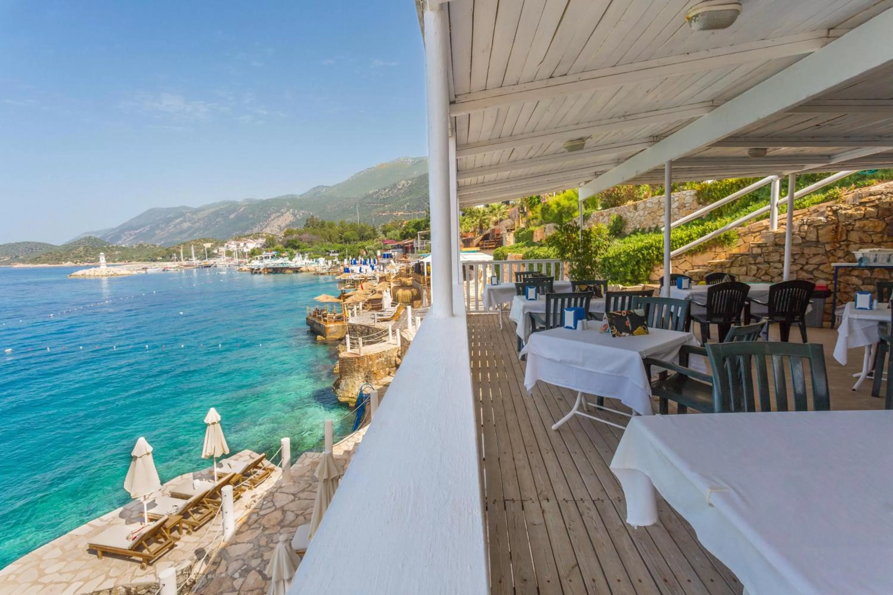Balcony/Terrace in Aqua Princess Hotel