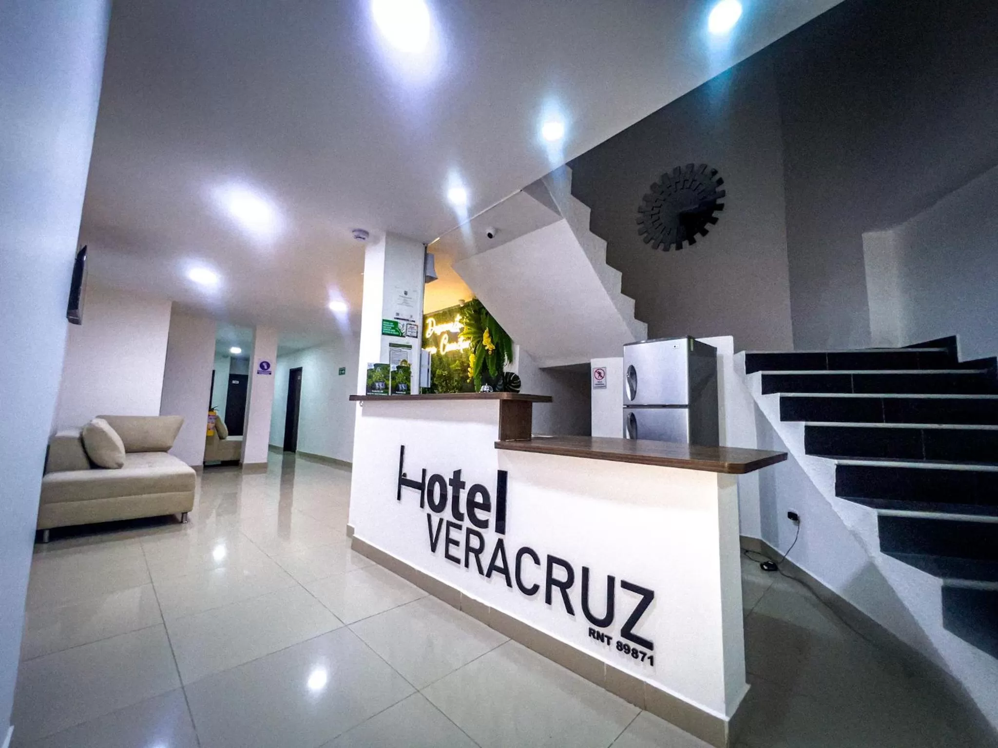 Lobby/Reception in Hotel Boutique Veracruz termales