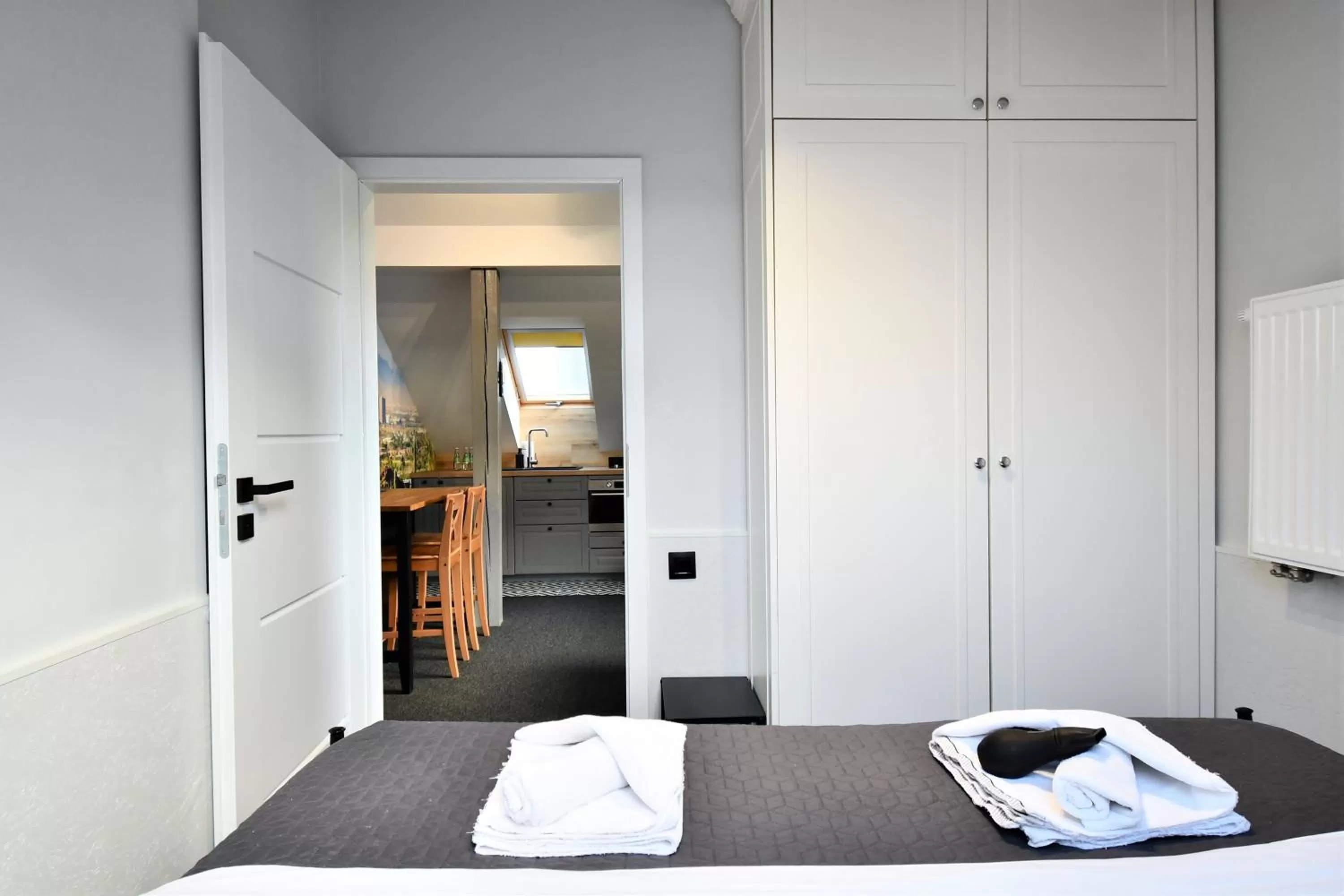 Bed in Sleepinn Gdansk Airport