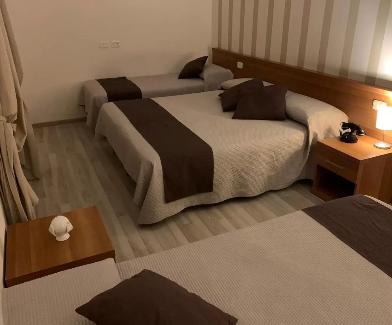 Bed in Hotel Castel Miramonti