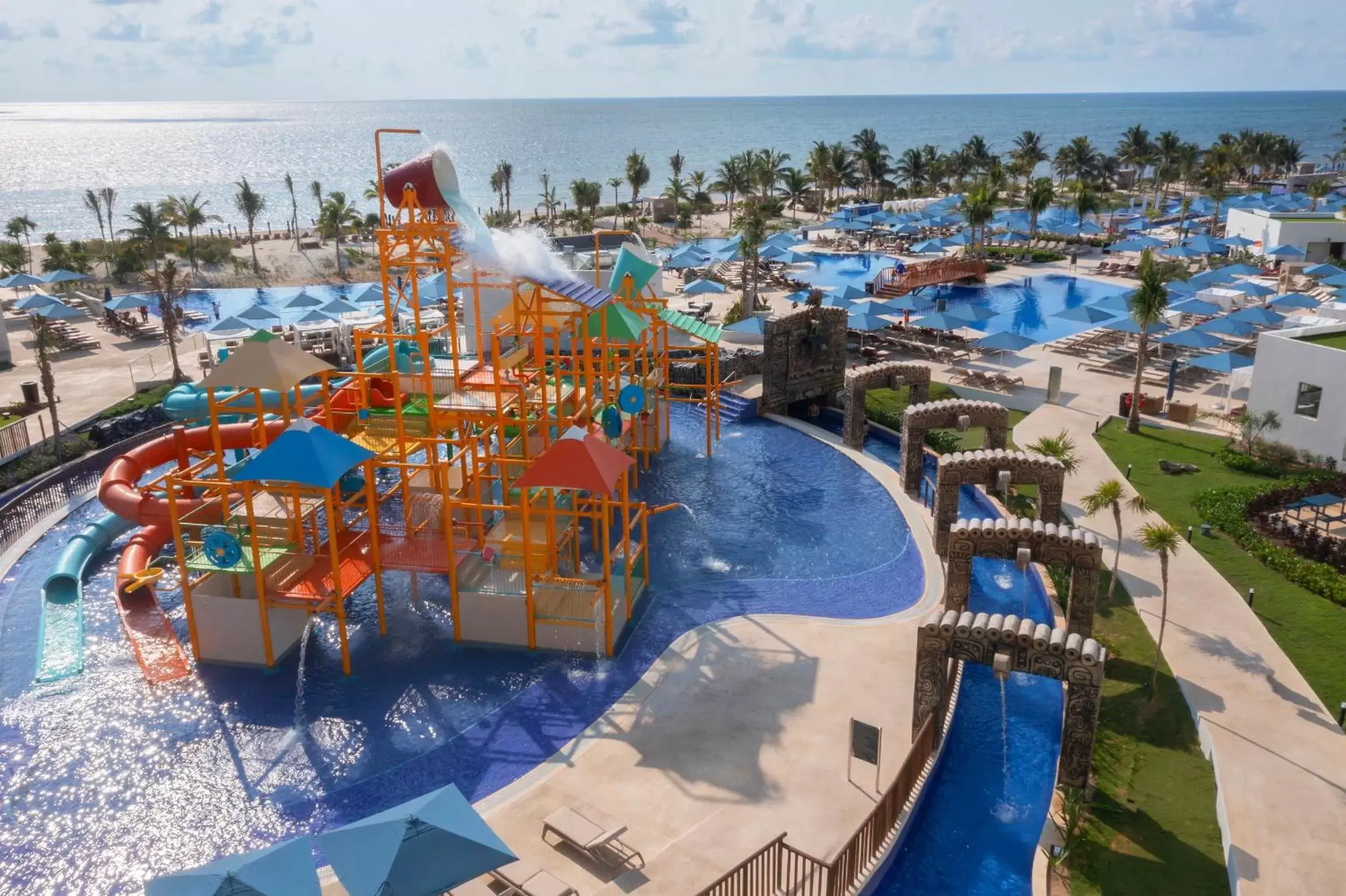 Aqua park, Water Park in Royalton Splash Riviera Cancun, An Autograph Collection All-Inclusive Resort