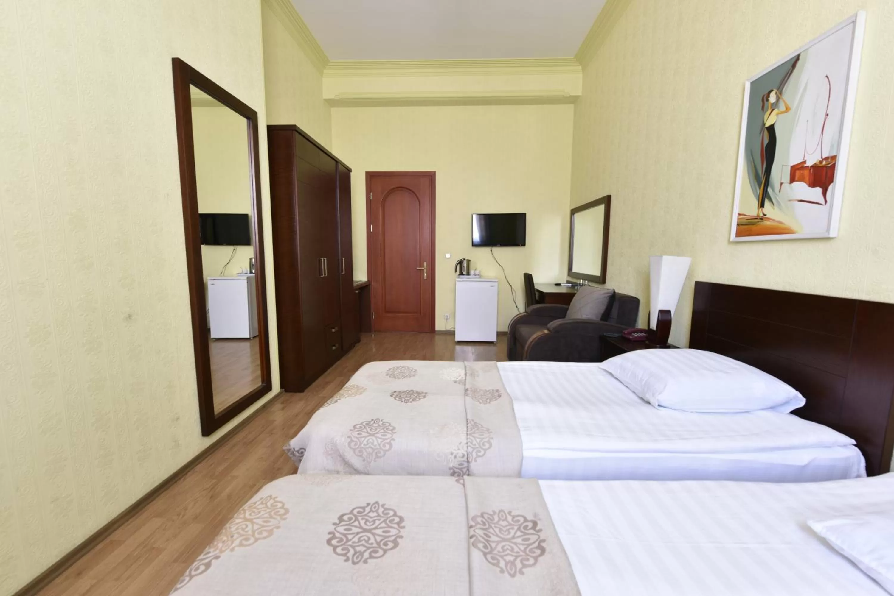 Photo of the whole room, Bed in Irmeni Hotel