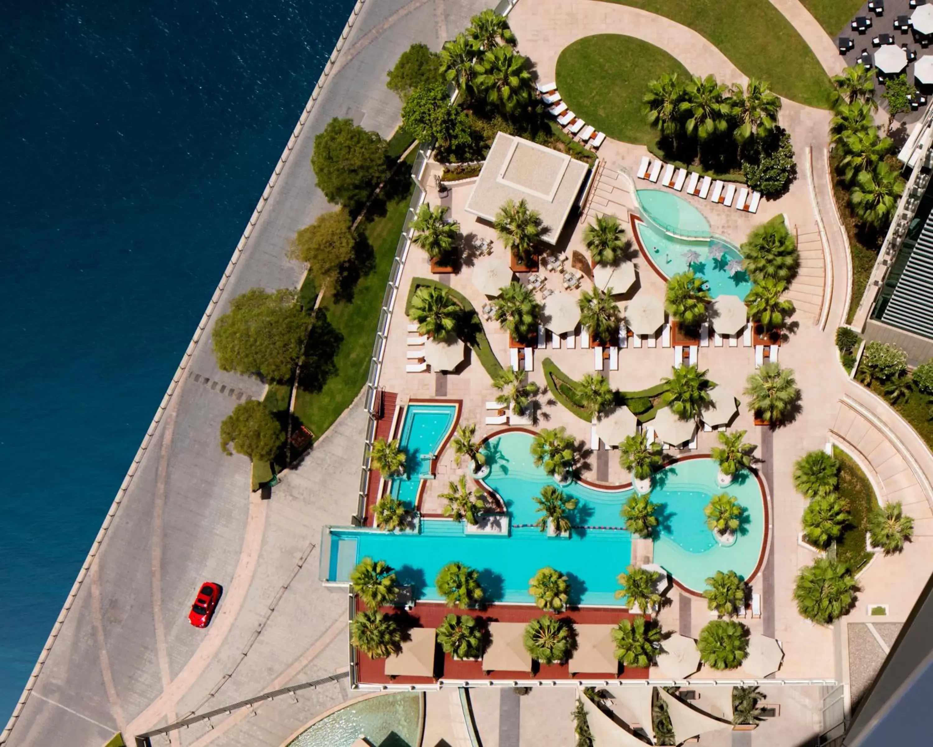 Swimming pool, Bird's-eye View in InterContinental Dubai Festival City, an IHG Hotel