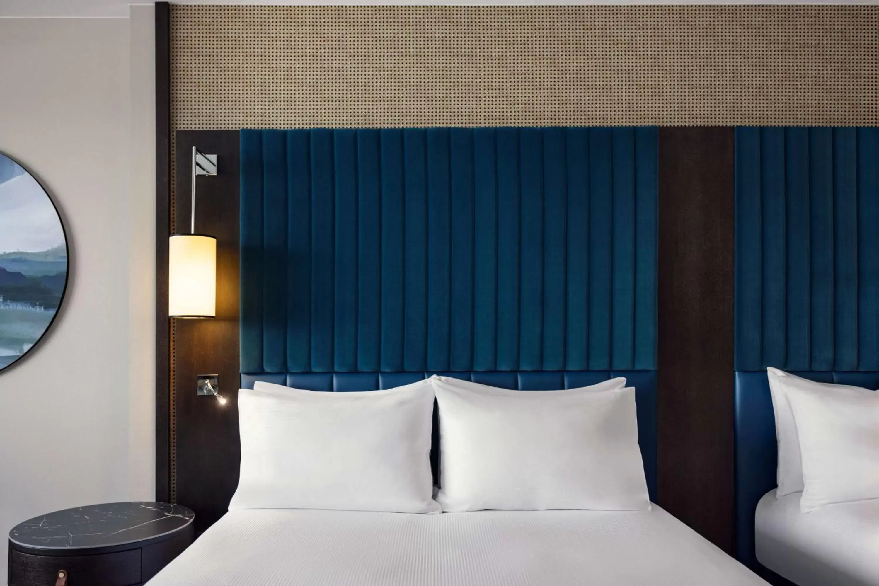 Bed in Hilton Vienna Danube Waterfront