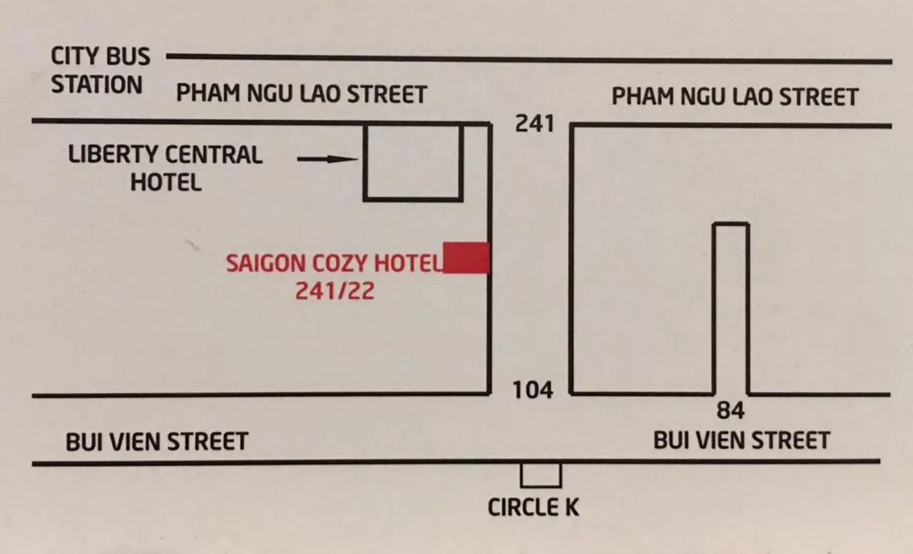 SaiGon CoZy Hotel "241 Pham Ngu Lao Street''