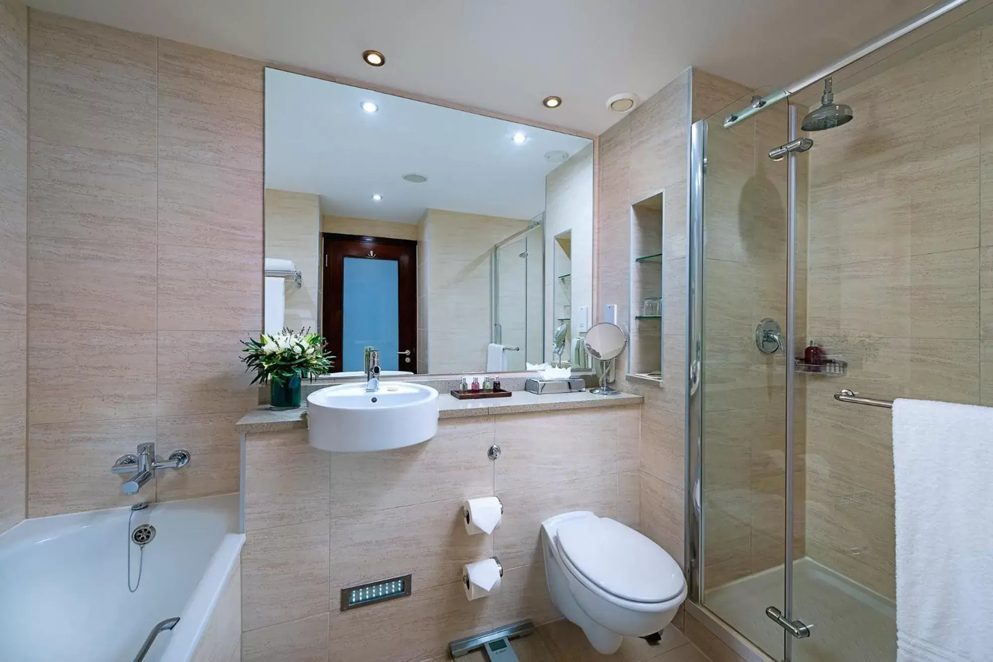 Bathroom in The Savoy Hotel Bathroom in The Savoy Hotel