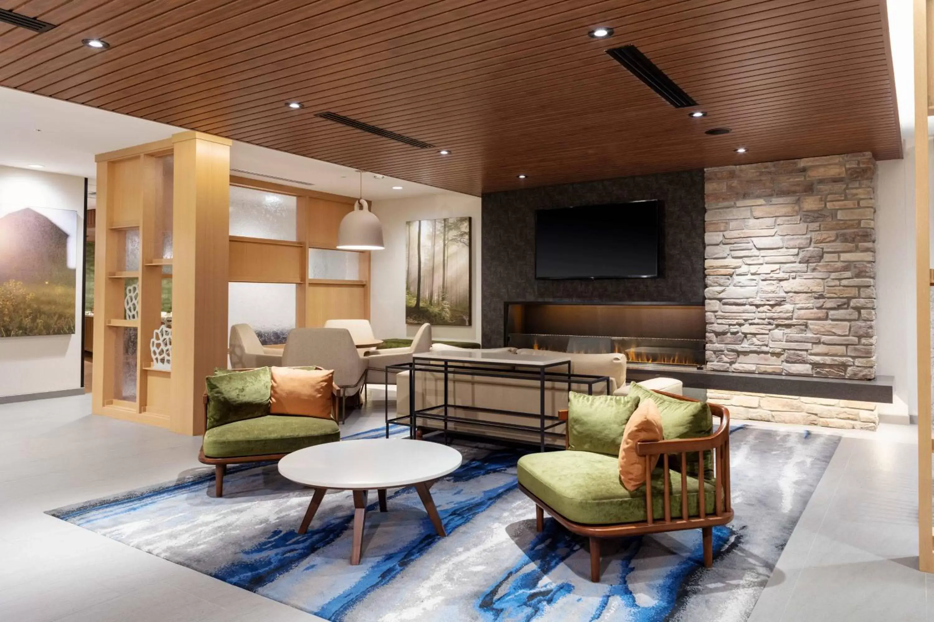 Lobby or reception, Seating Area in Fairfield by Marriott Inn & Suites Medford