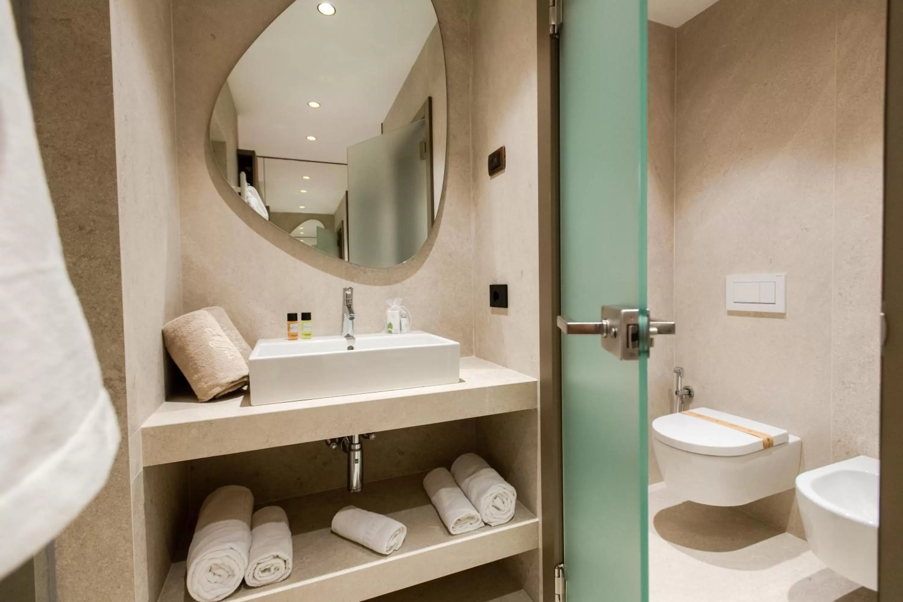 Bathroom in Hotel Chalet Al Foss - Adults Only