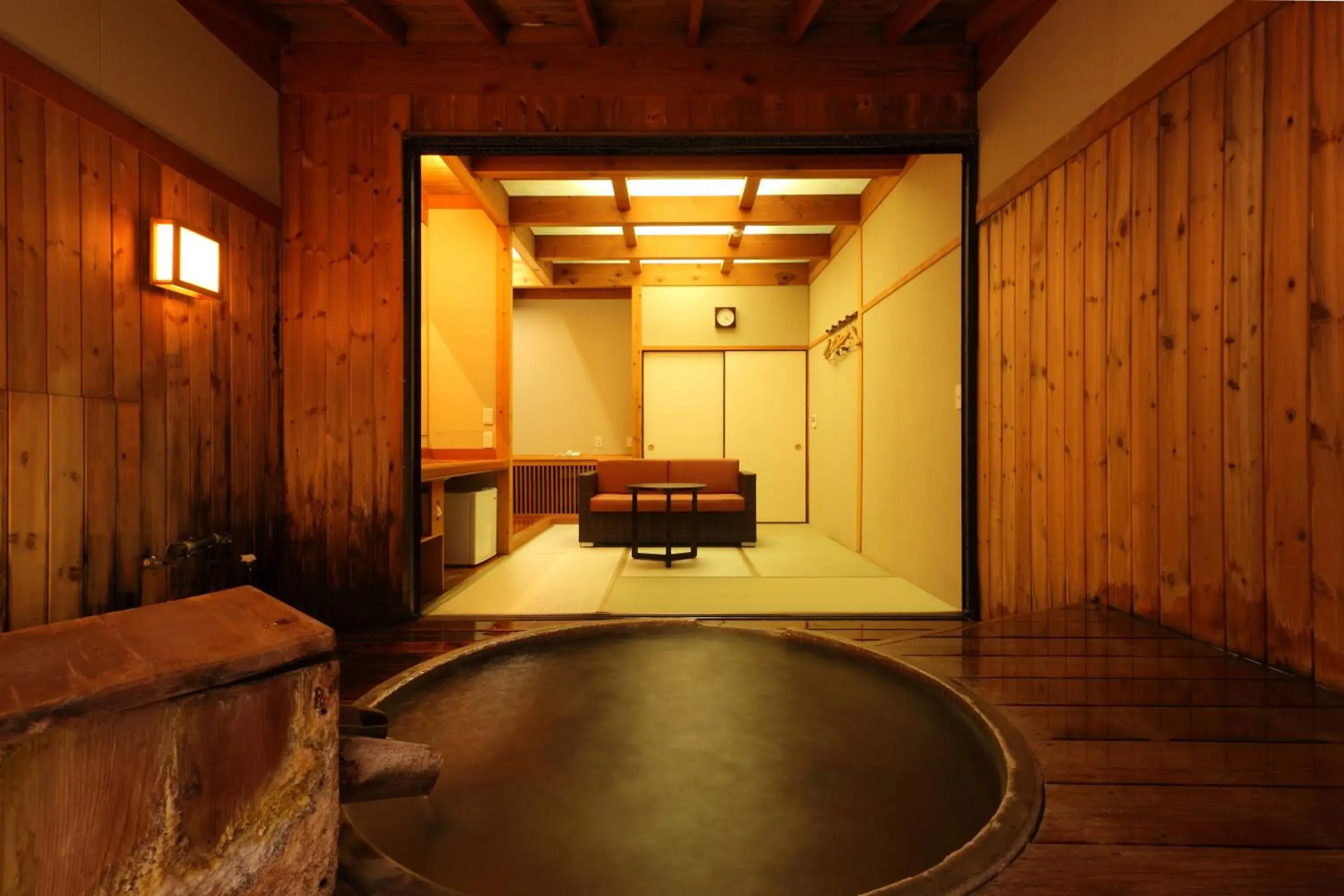 Hot Spring Bath in Kusatsu Now Resort Hotel