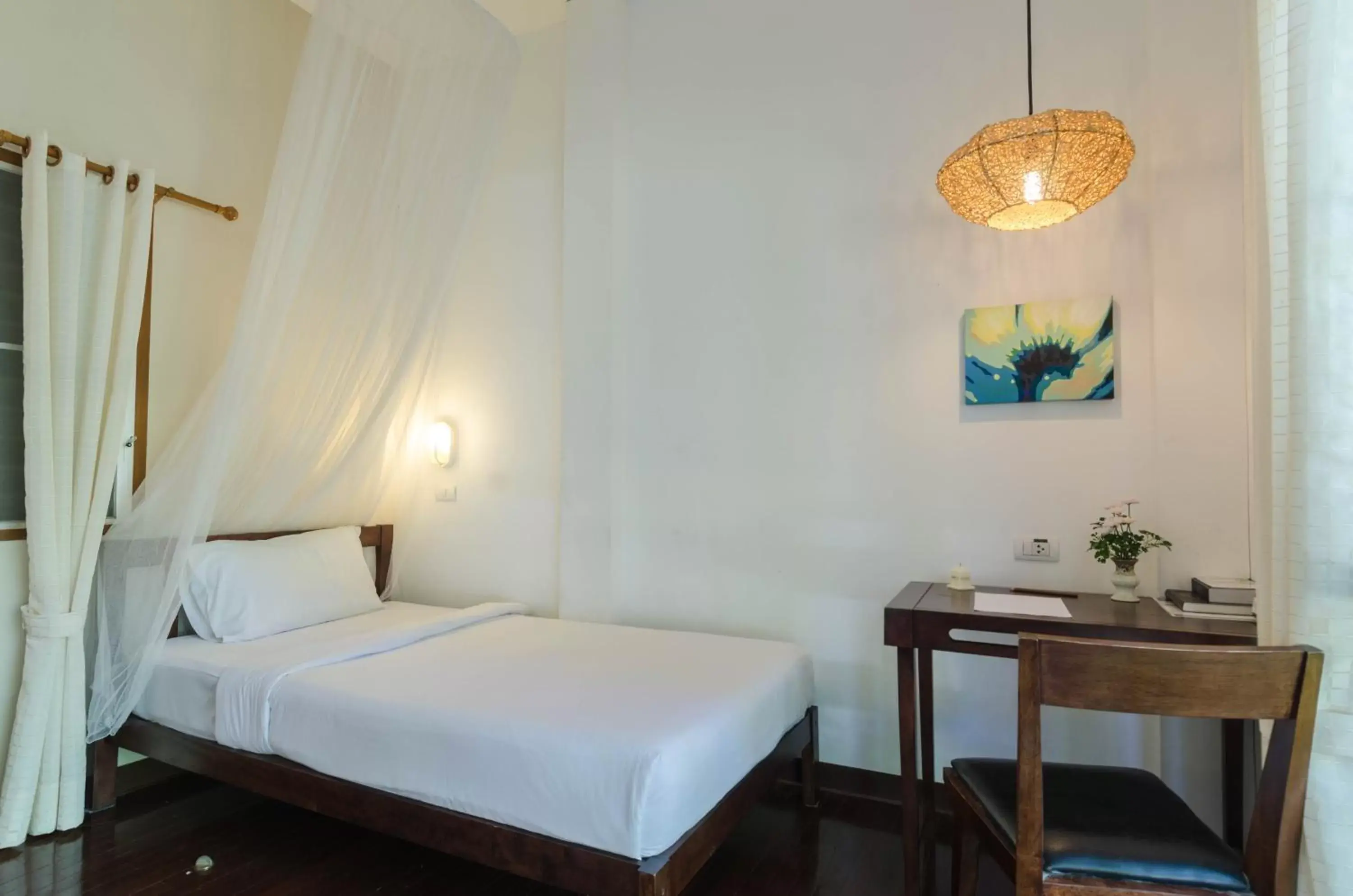 Bedroom, Bed in Eco Resort Chiang Mai