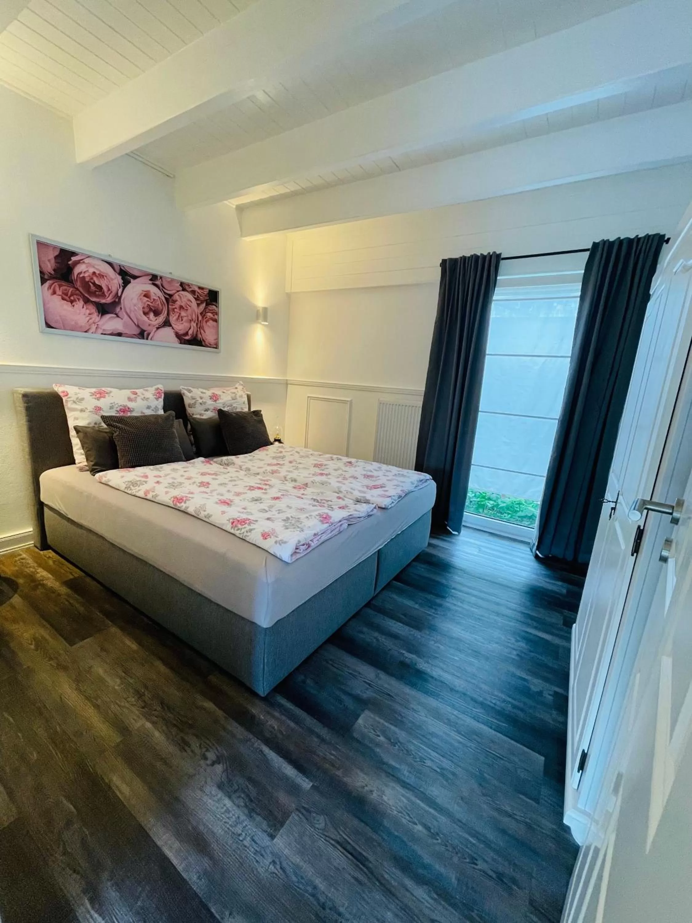 Bed in Rosenhof-Lodge