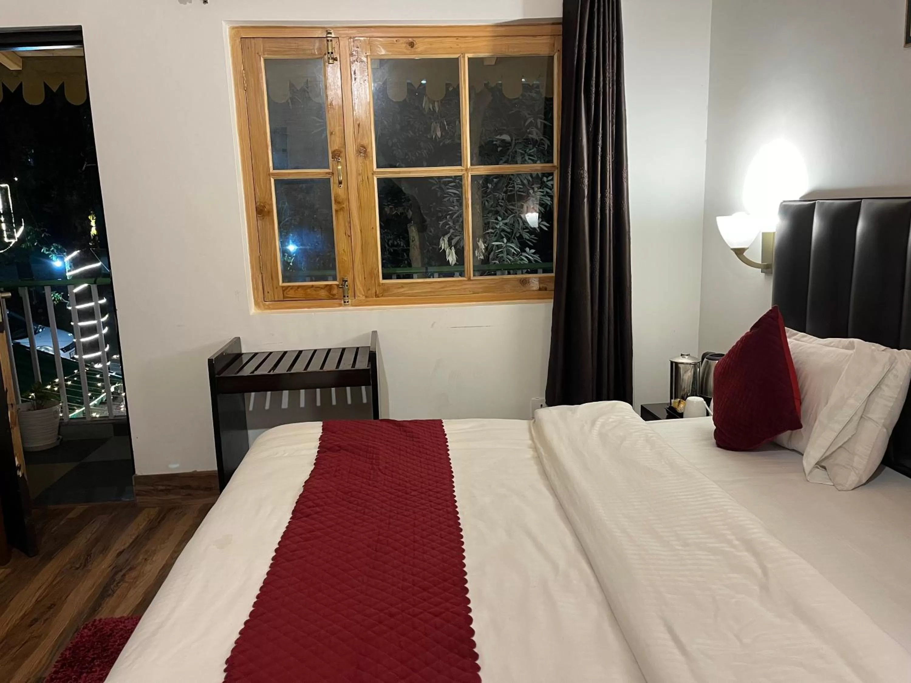 Bed in Cedar Woods Resort