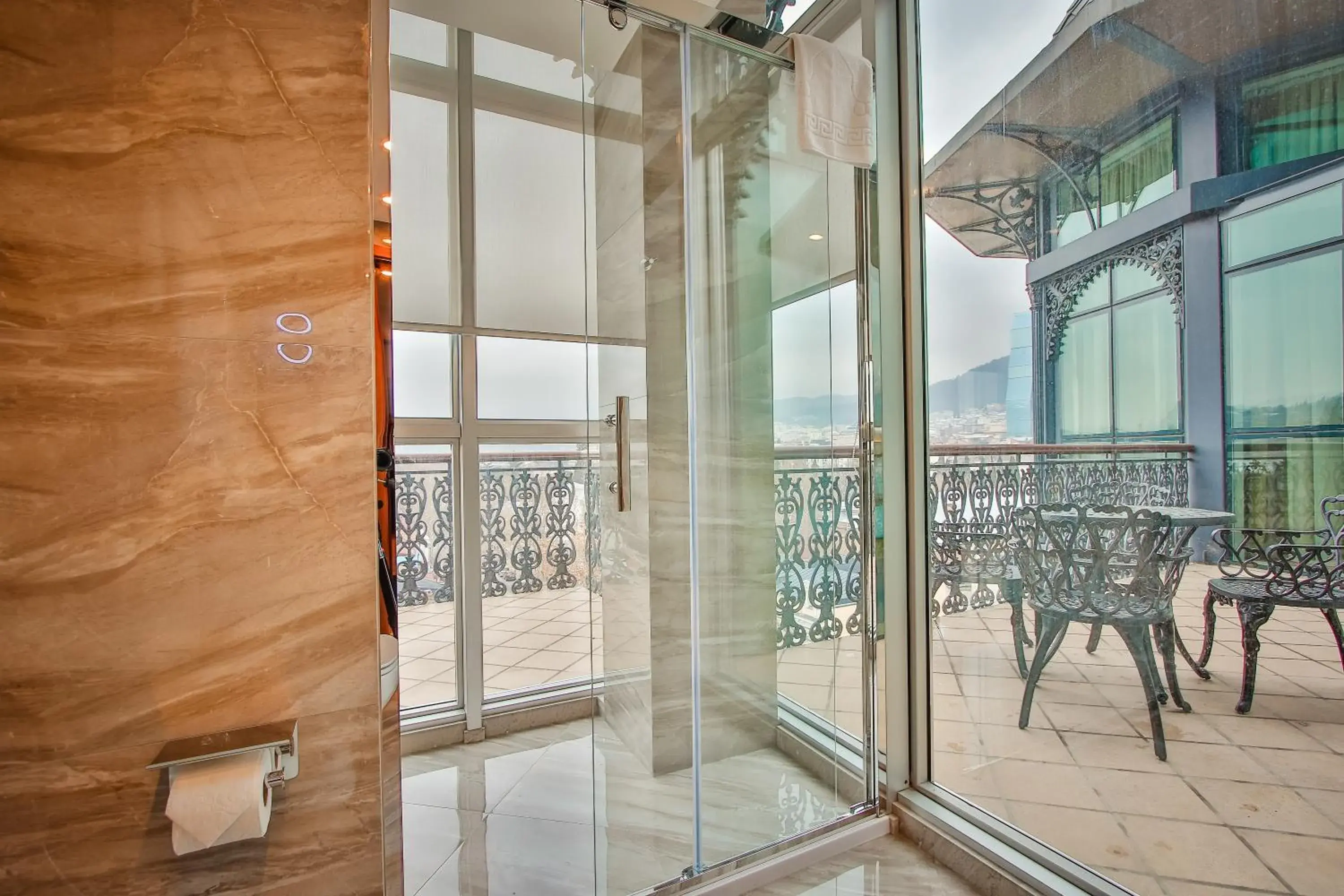 Bathroom in New Tiflis Hotel