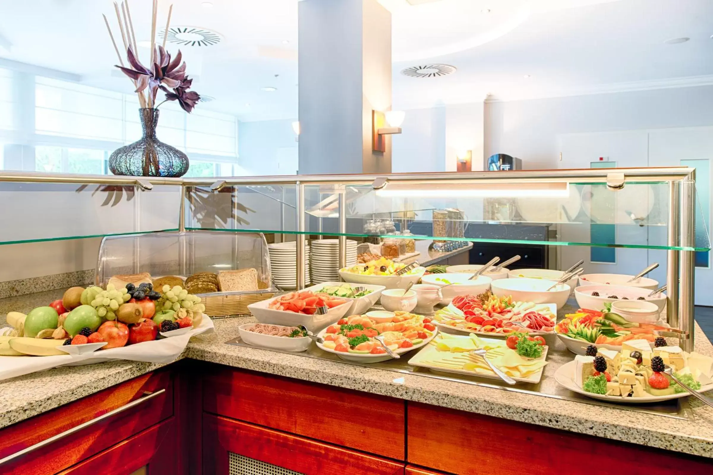 Buffet breakfast in Leonardo Hotel Mönchengladbach
