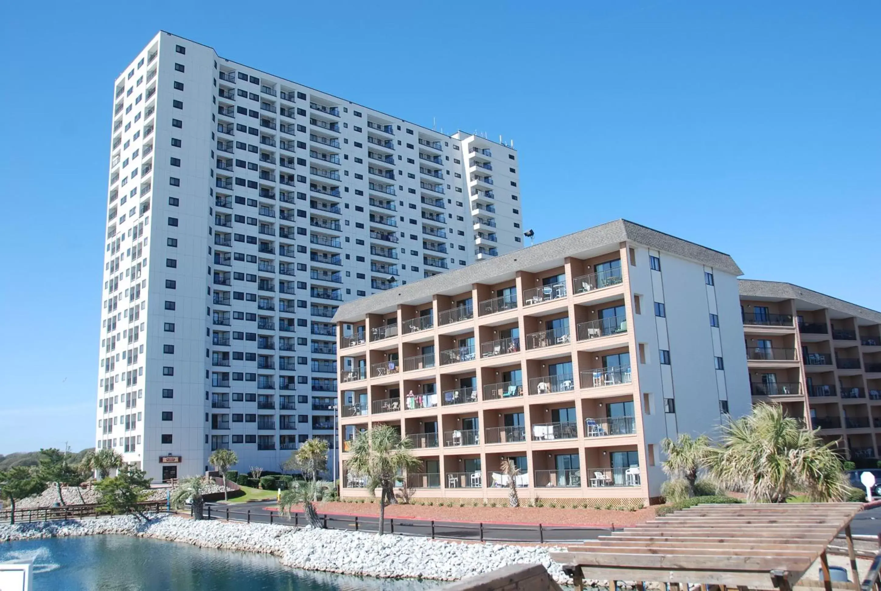 Property Building in Myrtle Beach Resort by Beach Vacations