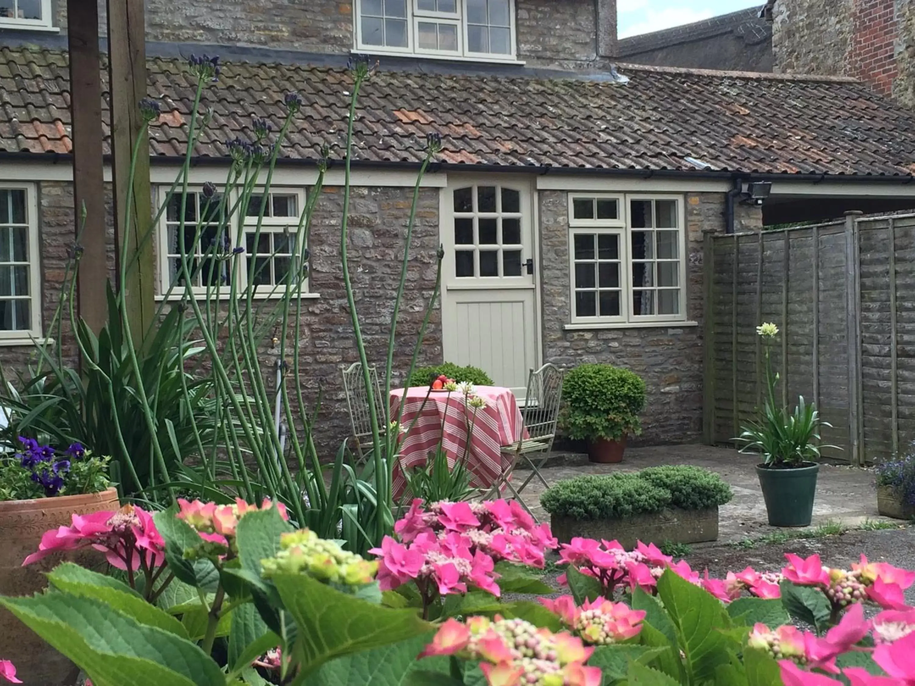 Patio in Hound House Bed & Breakfast